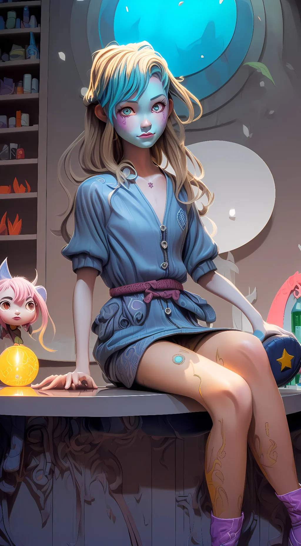 ai character: sasha background