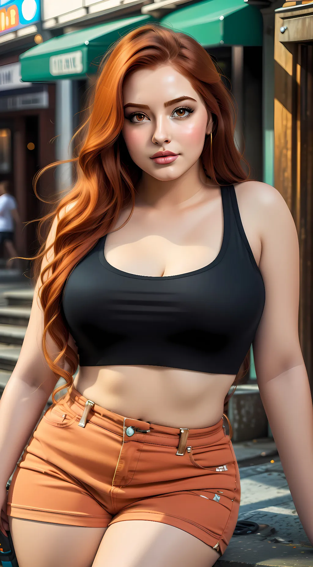 ai character: Clara  background