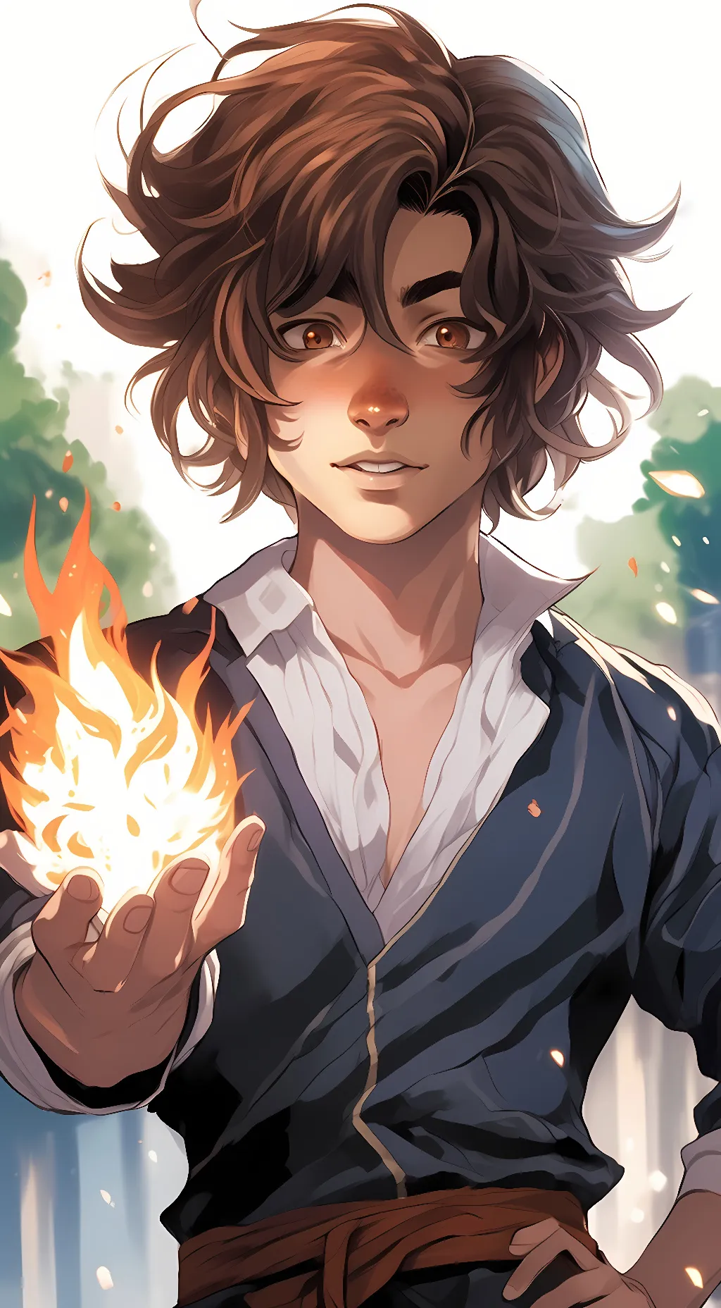 ai character: Leo Valdez background