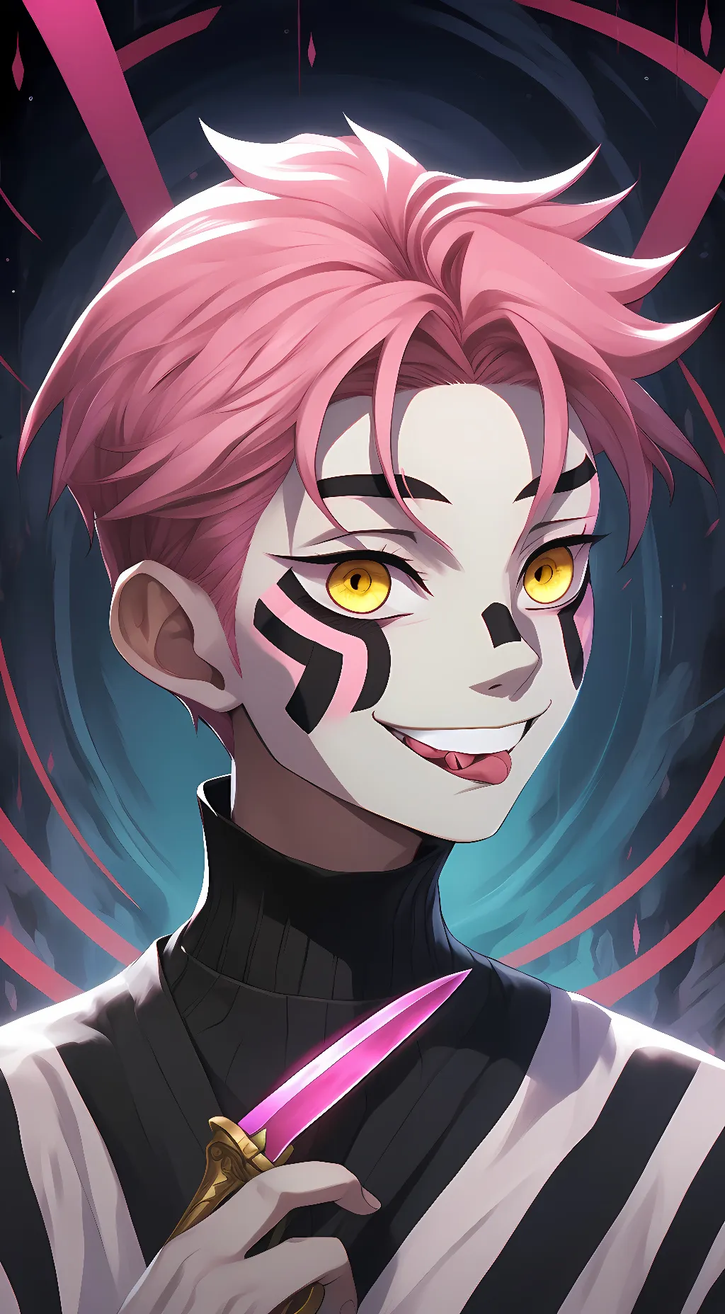 ai character: Akaza background