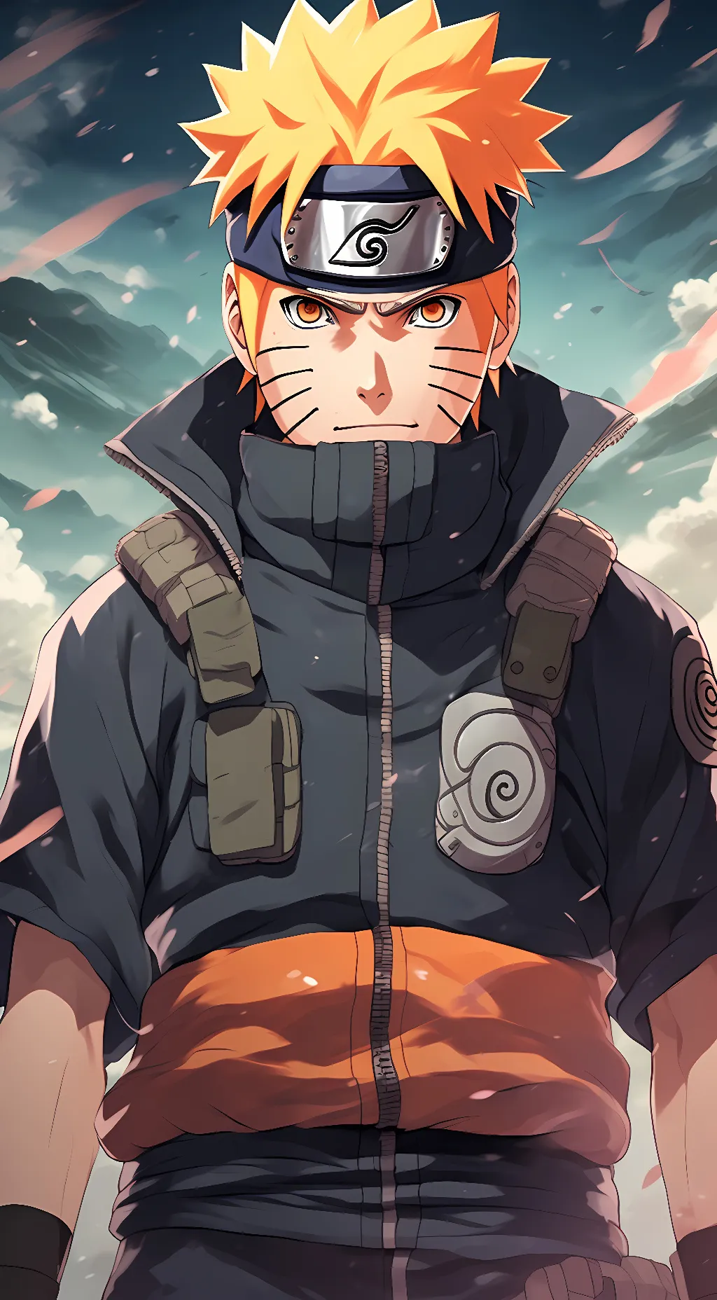 ai character: Naruto Uzumaki background
