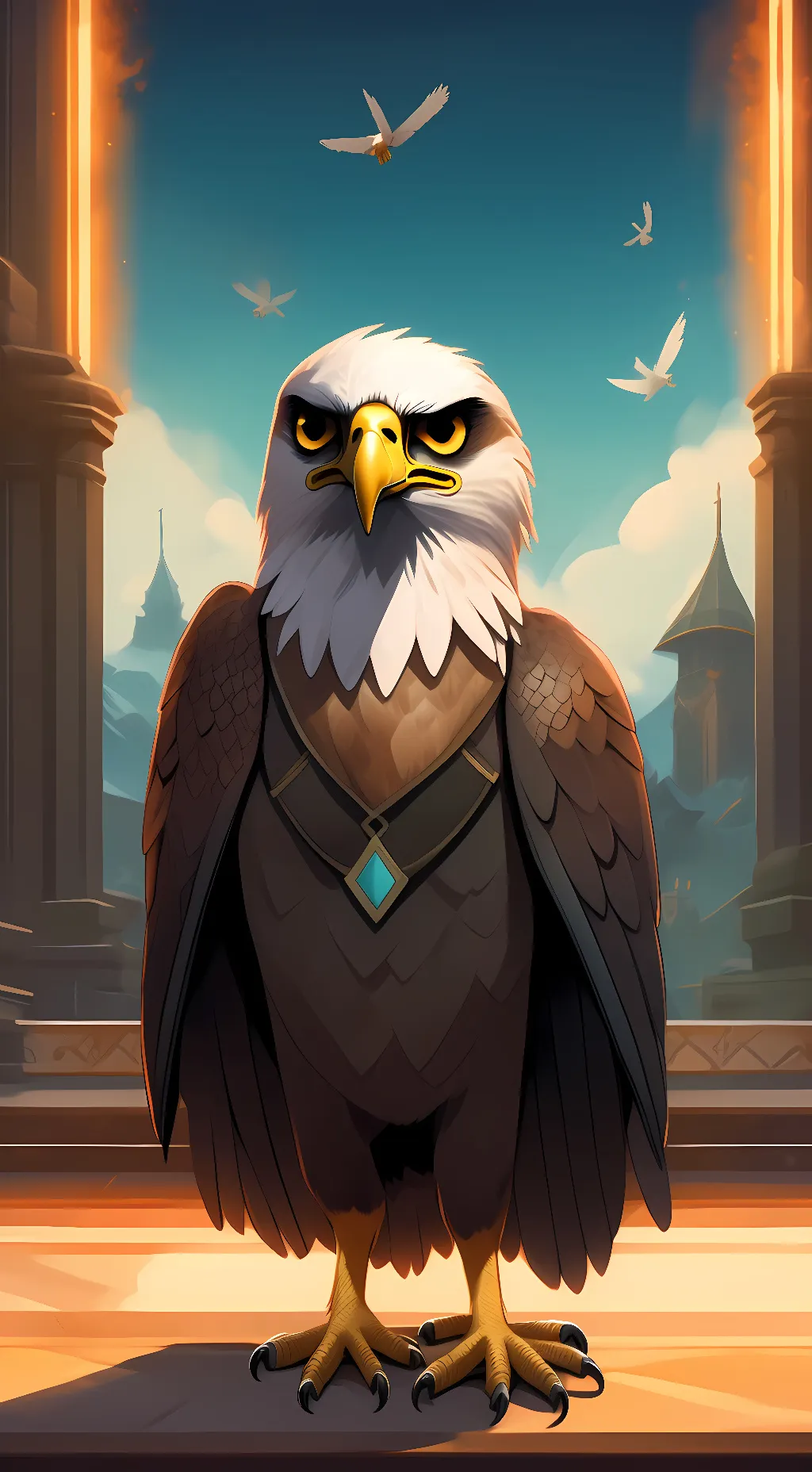 ai character: Pichu background