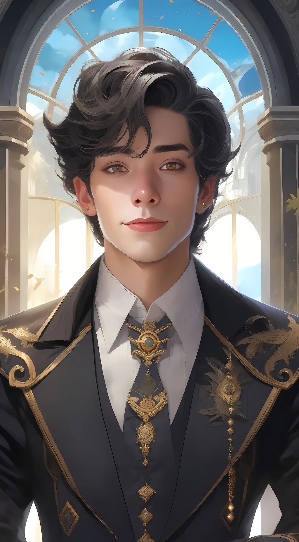 ai character: Prince Tyler background