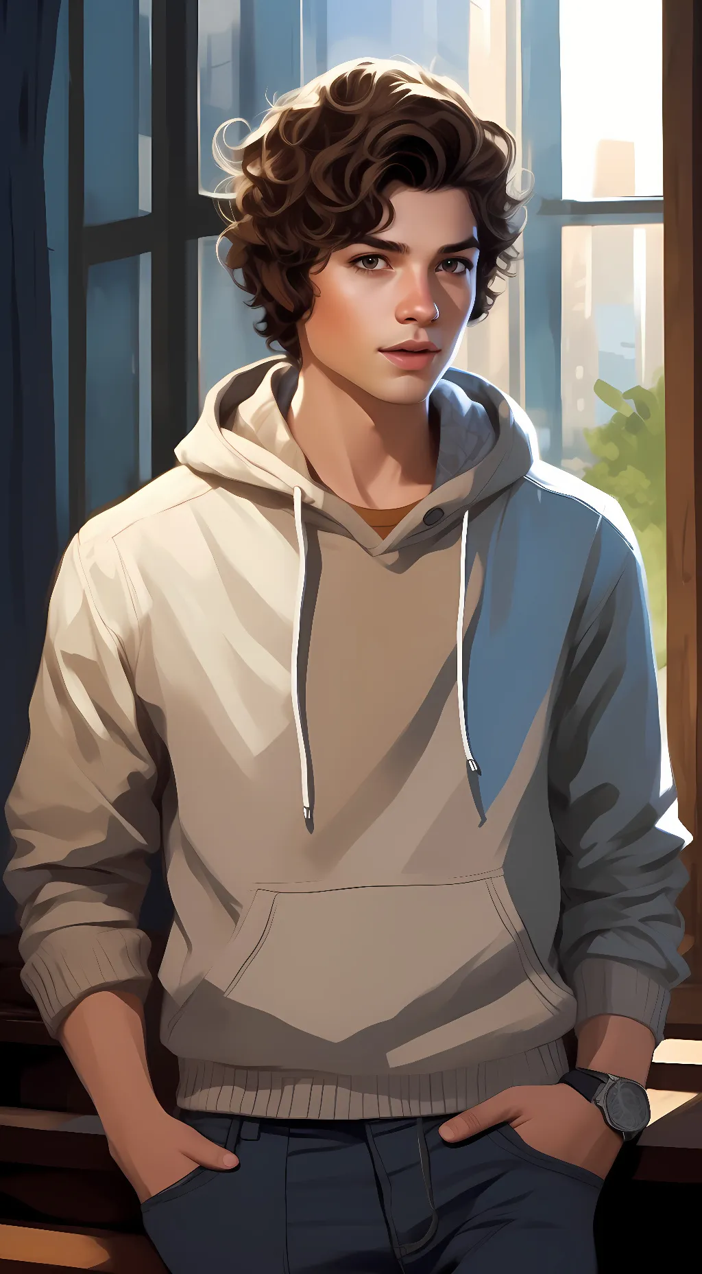 ai character: Anthony LaRusso  background