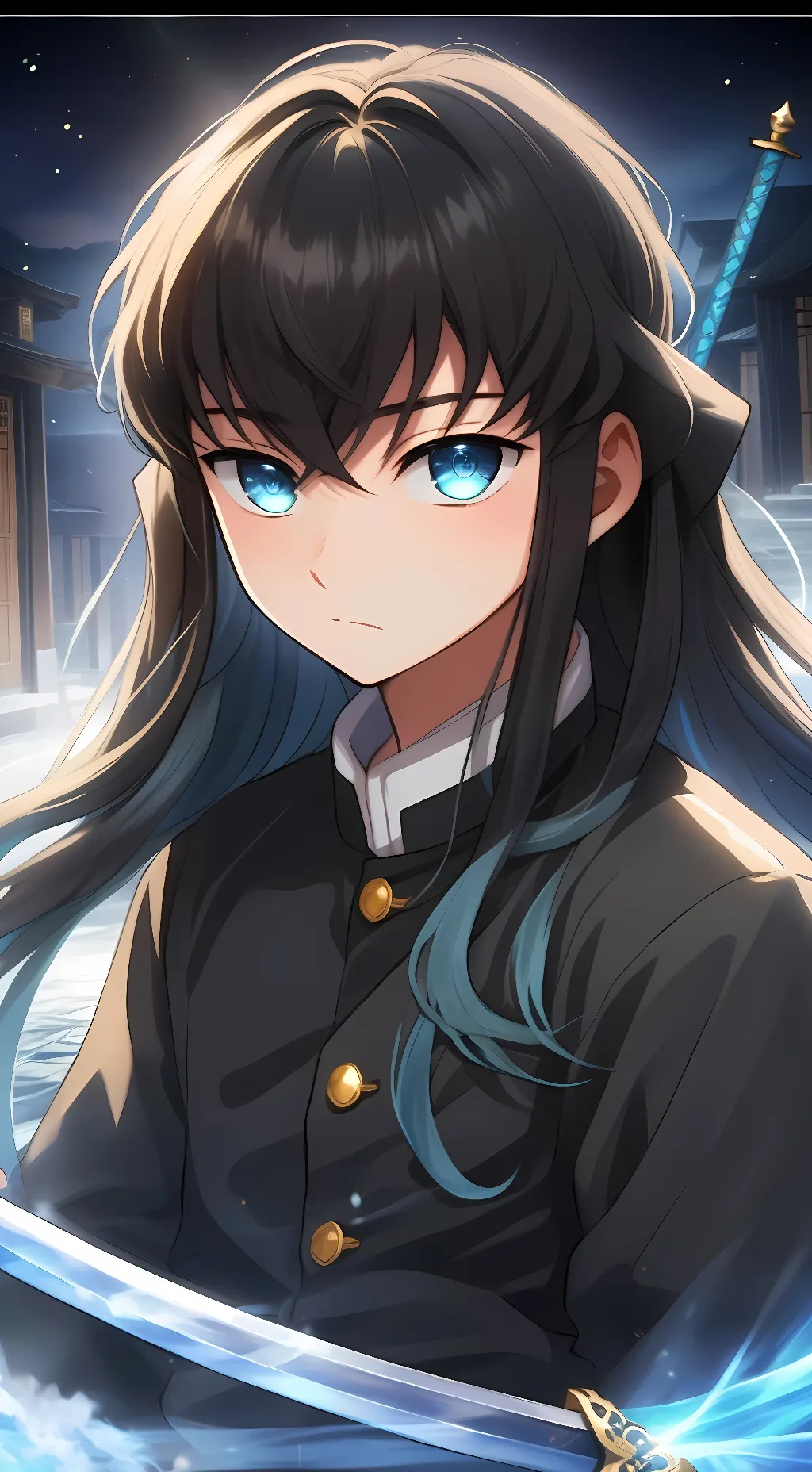 ai character: Muichiro Tokito background