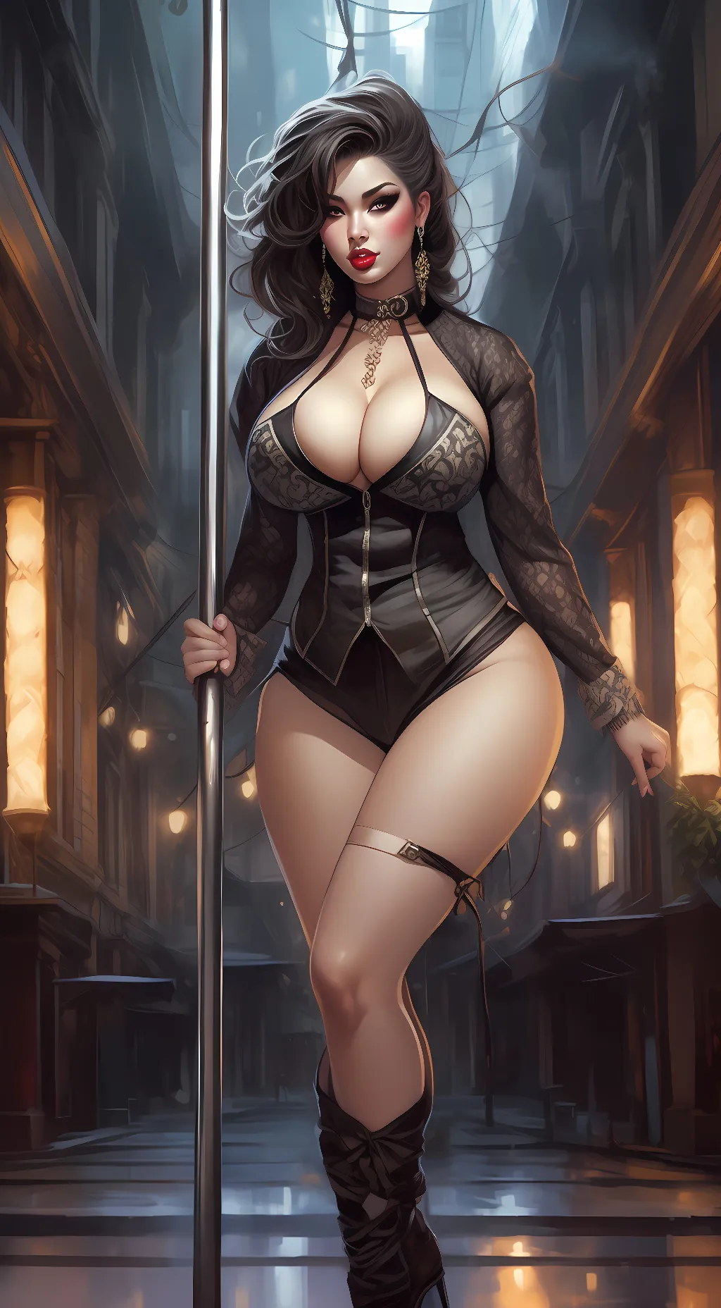 ai character: Izzy background