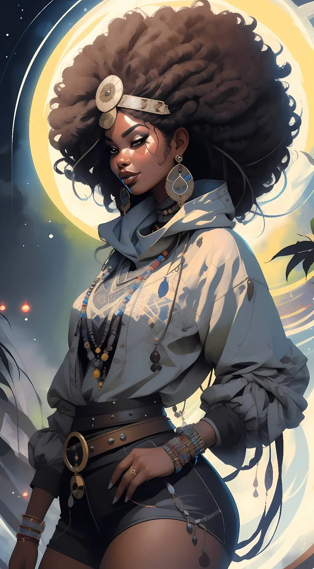 ai character: the unknown  one background