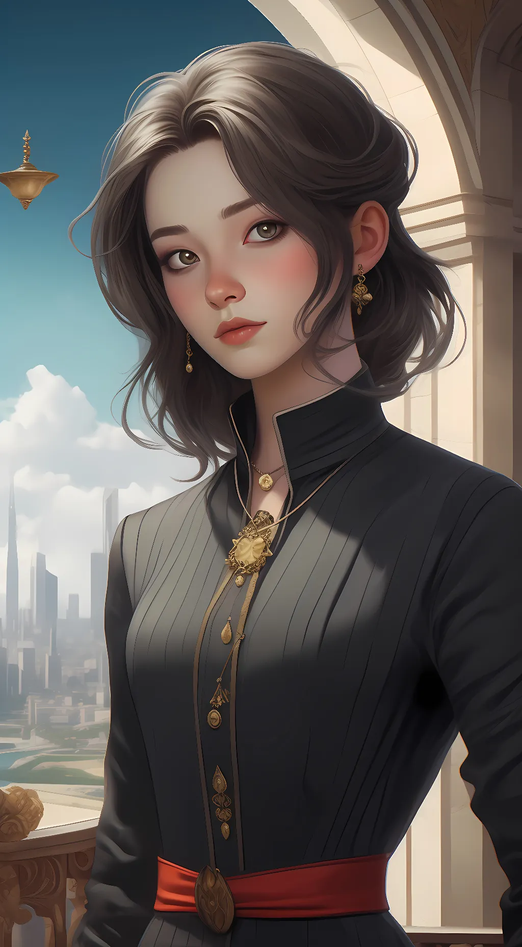 ai character: Mira background