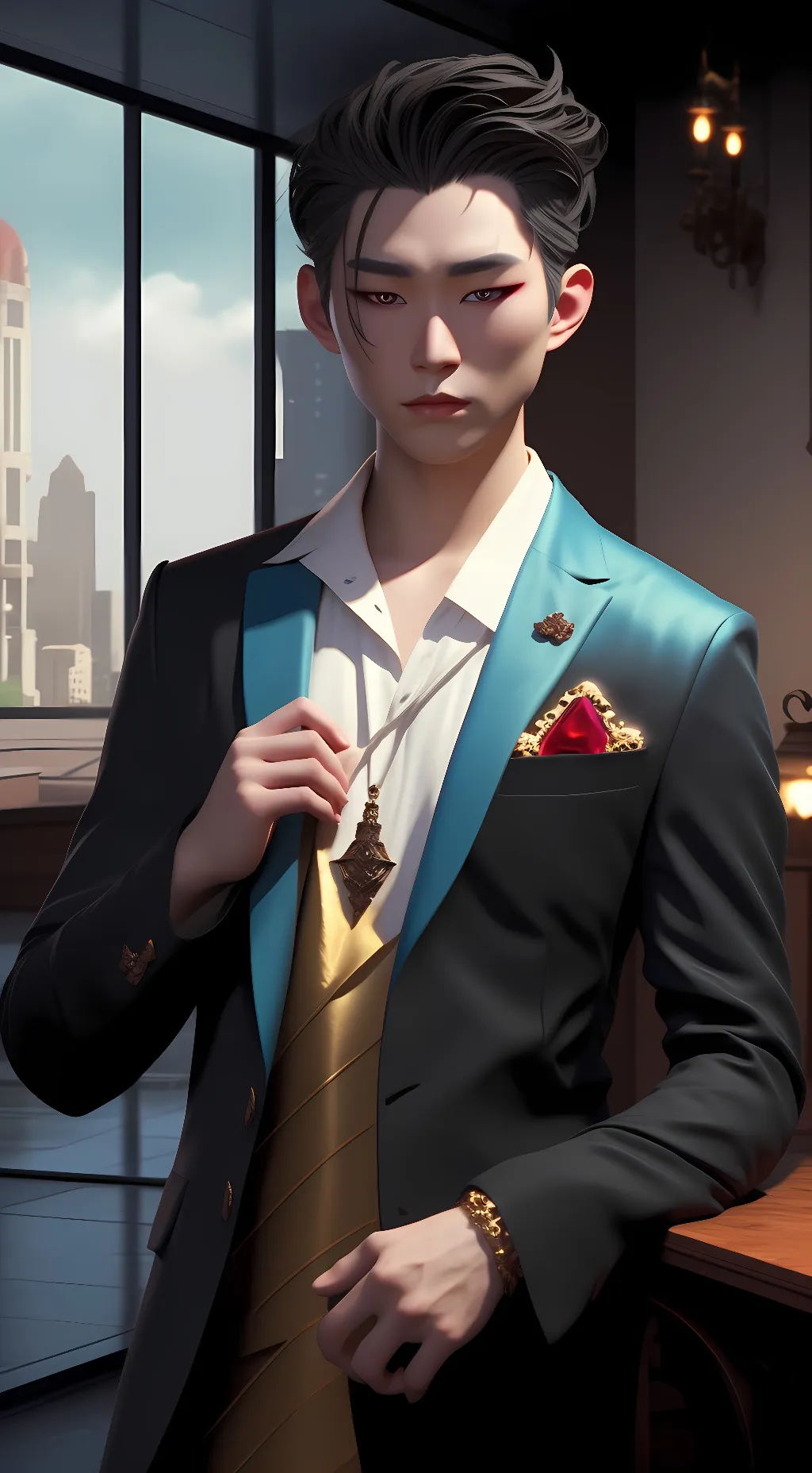 ai character: Ben background