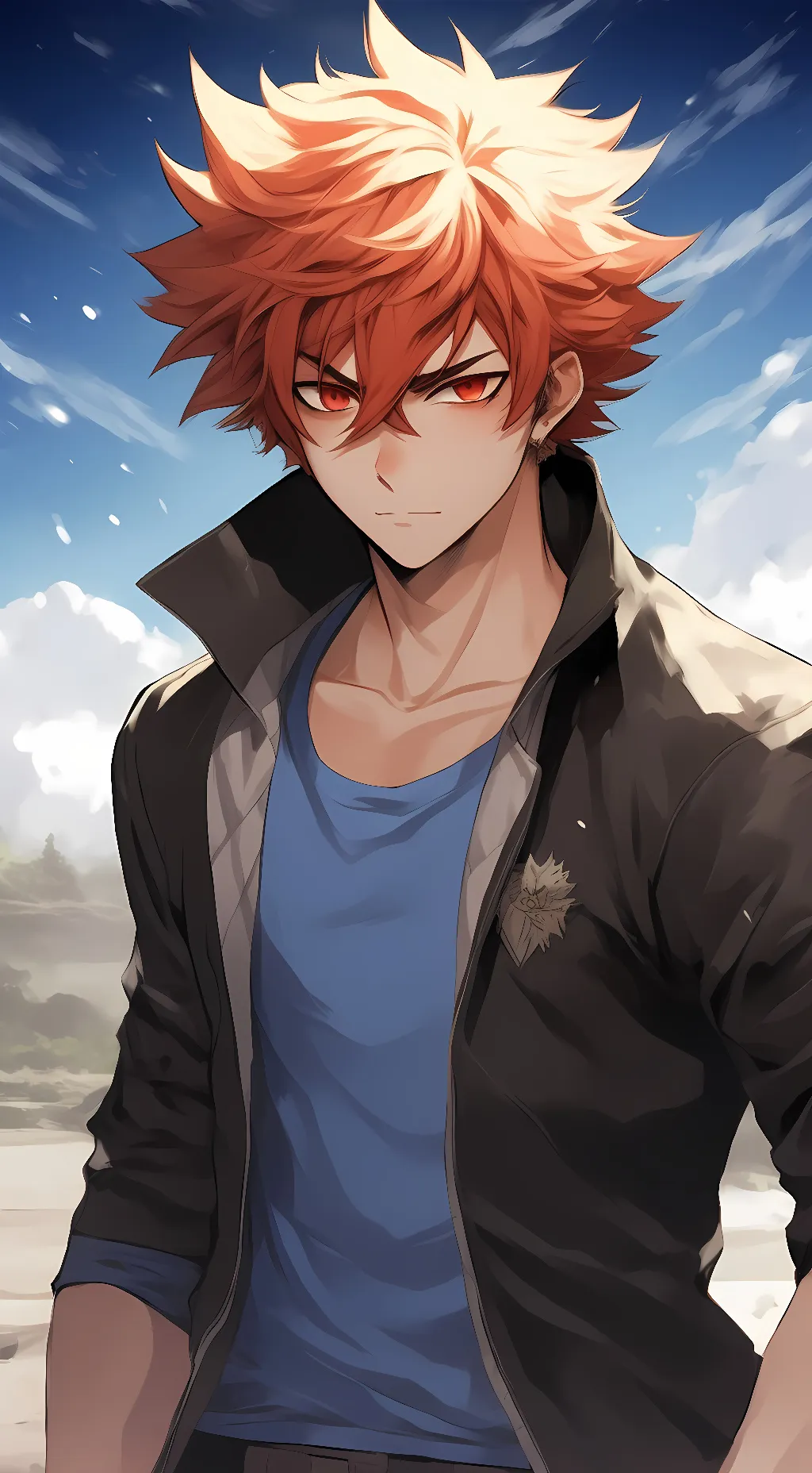 ai character: Ejiro Kirishima background