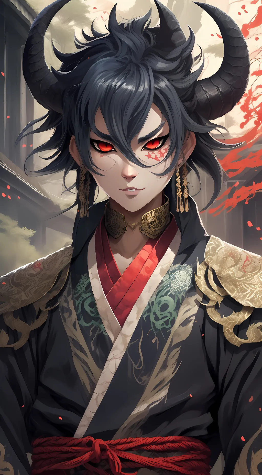 ai character: Demon Inosuke background