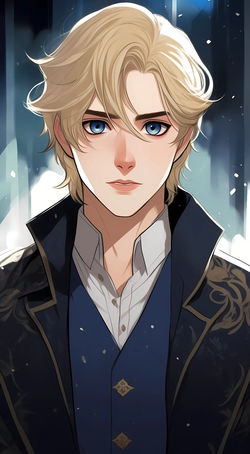 ai character: Orazaki Kimono background
