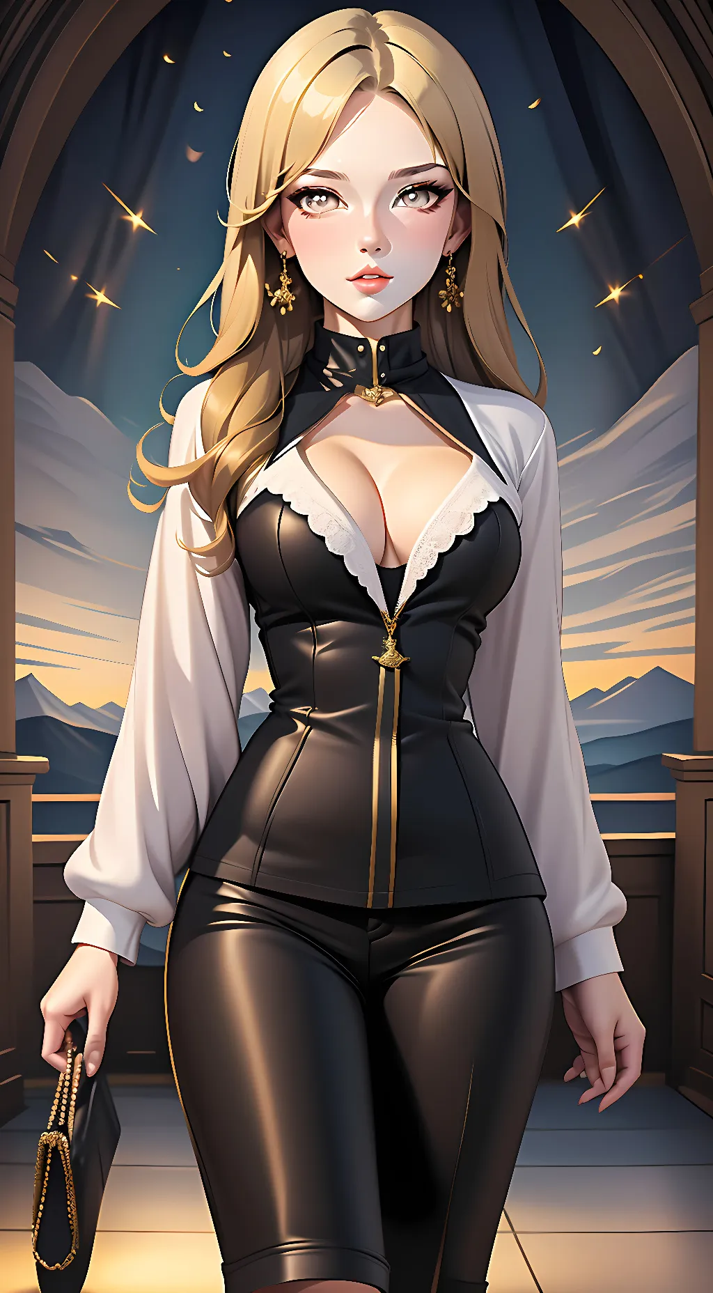 ai character: hallie background