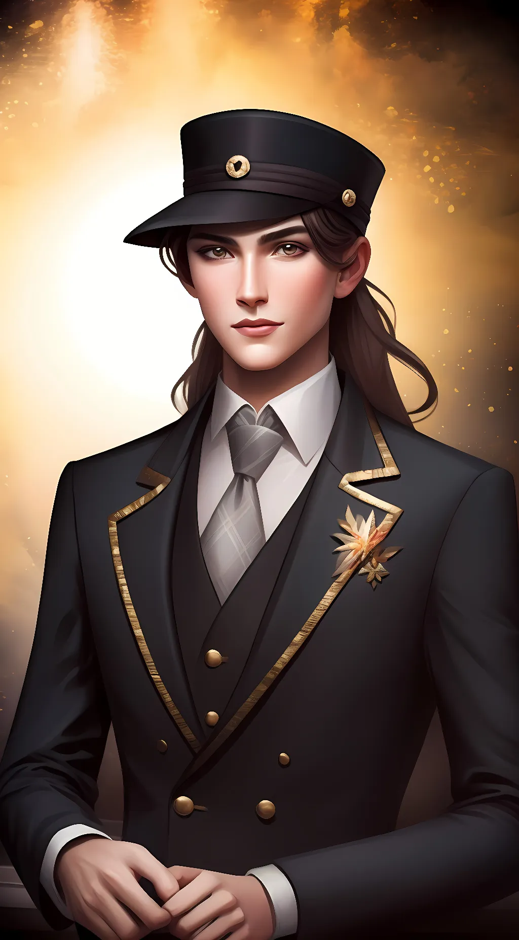 ai character: que background
