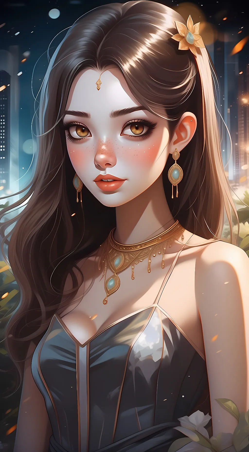 ai character: daisy haru background