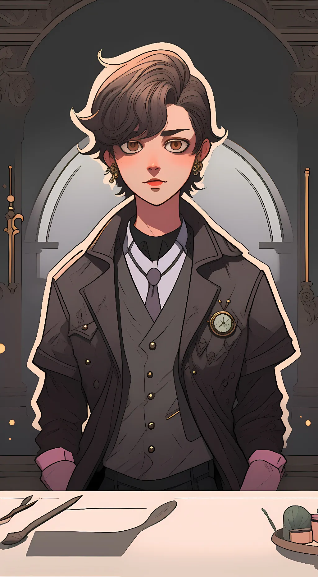 ai character: Levion background