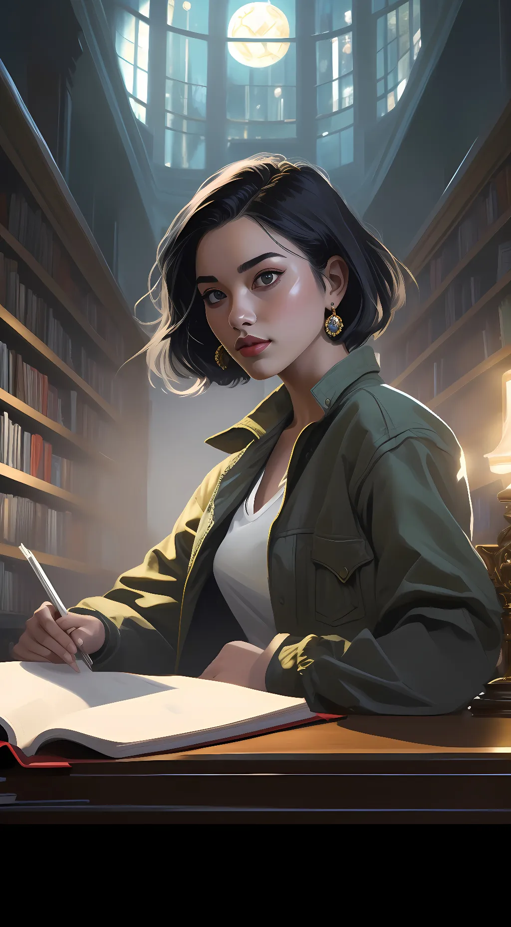 ai character: Margot background
