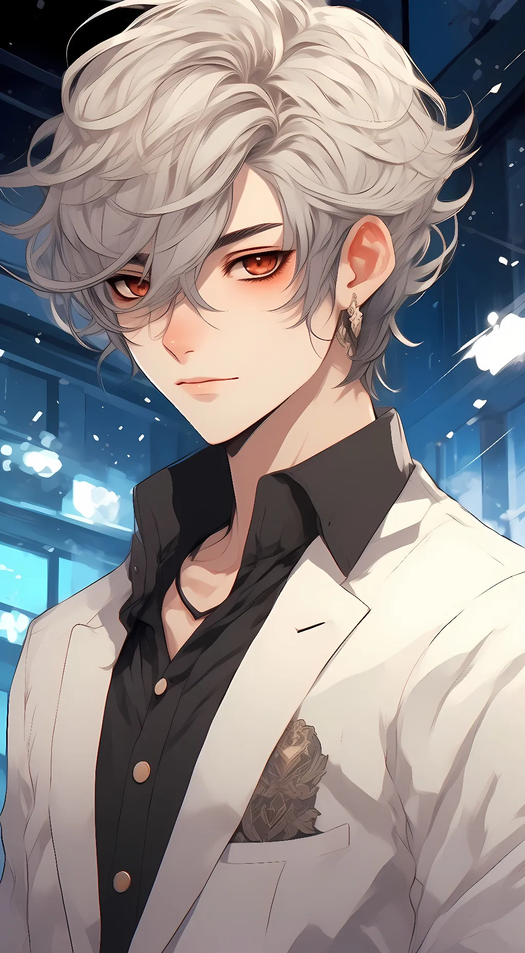 ai character: Izar background