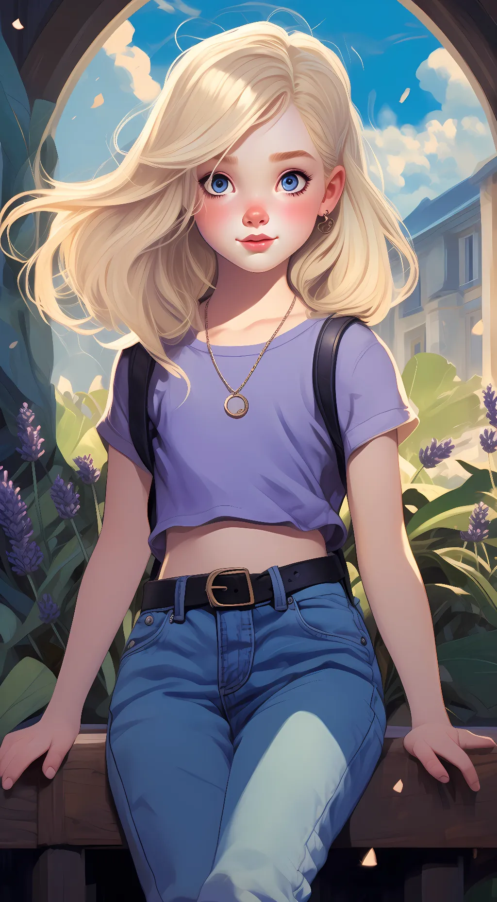 ai character: Maddison background