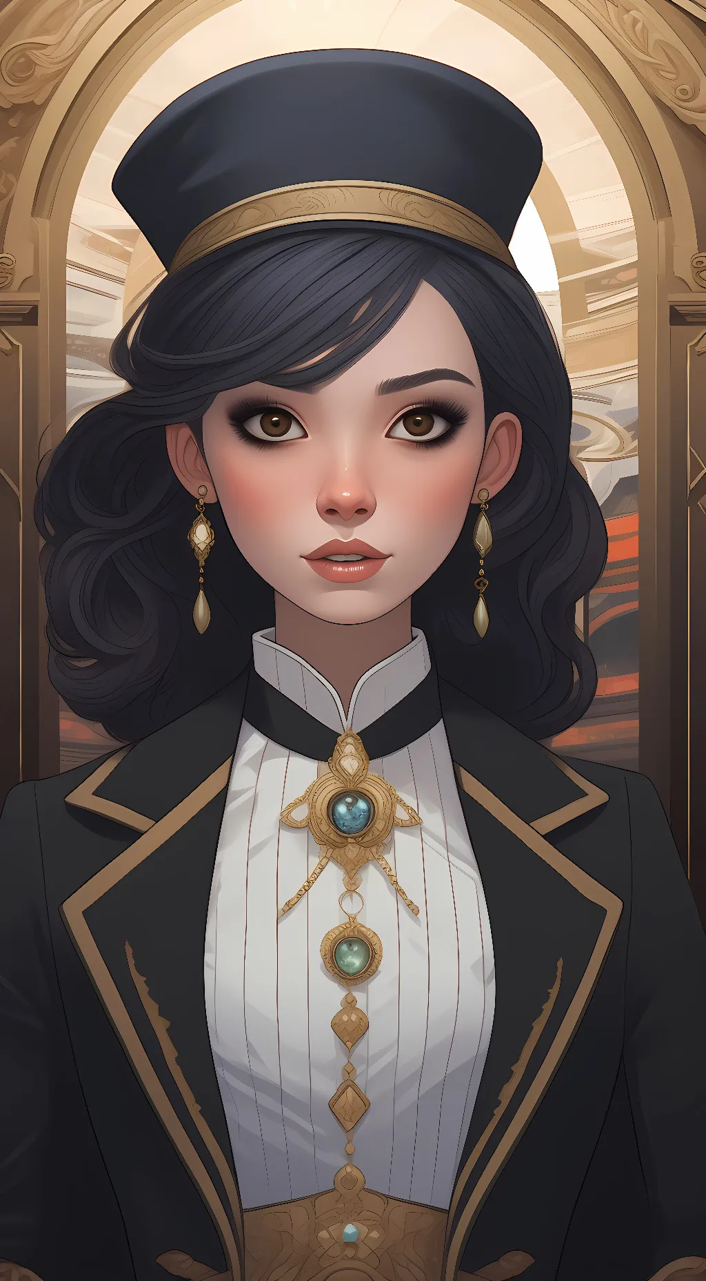 ai character: preacher/ lia background