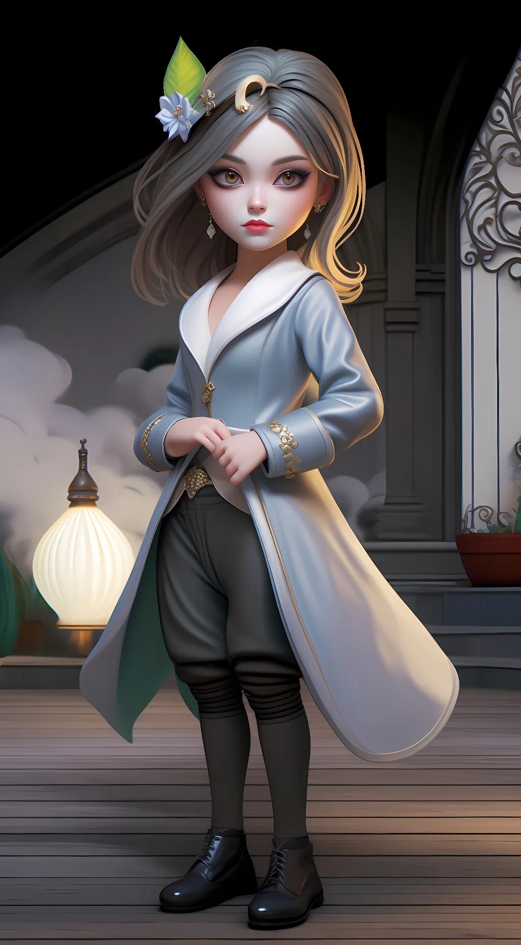 ai character: Ivy background