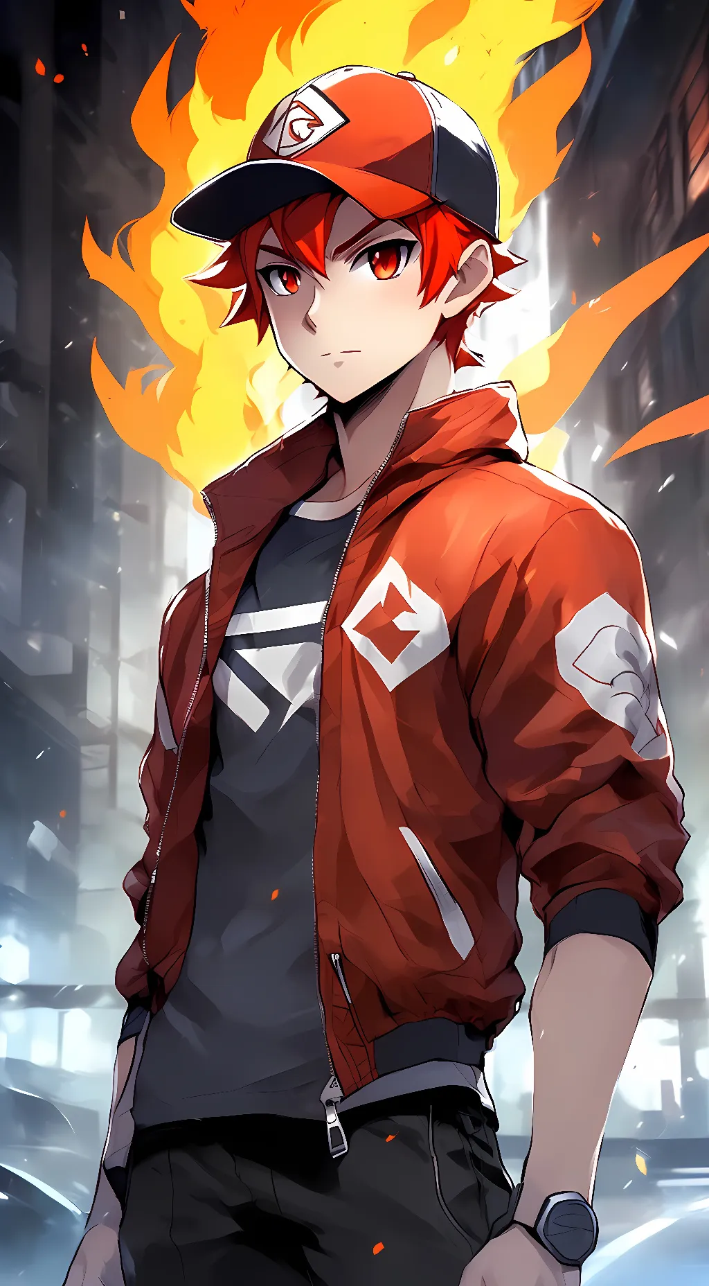 ai character: Jin Park background