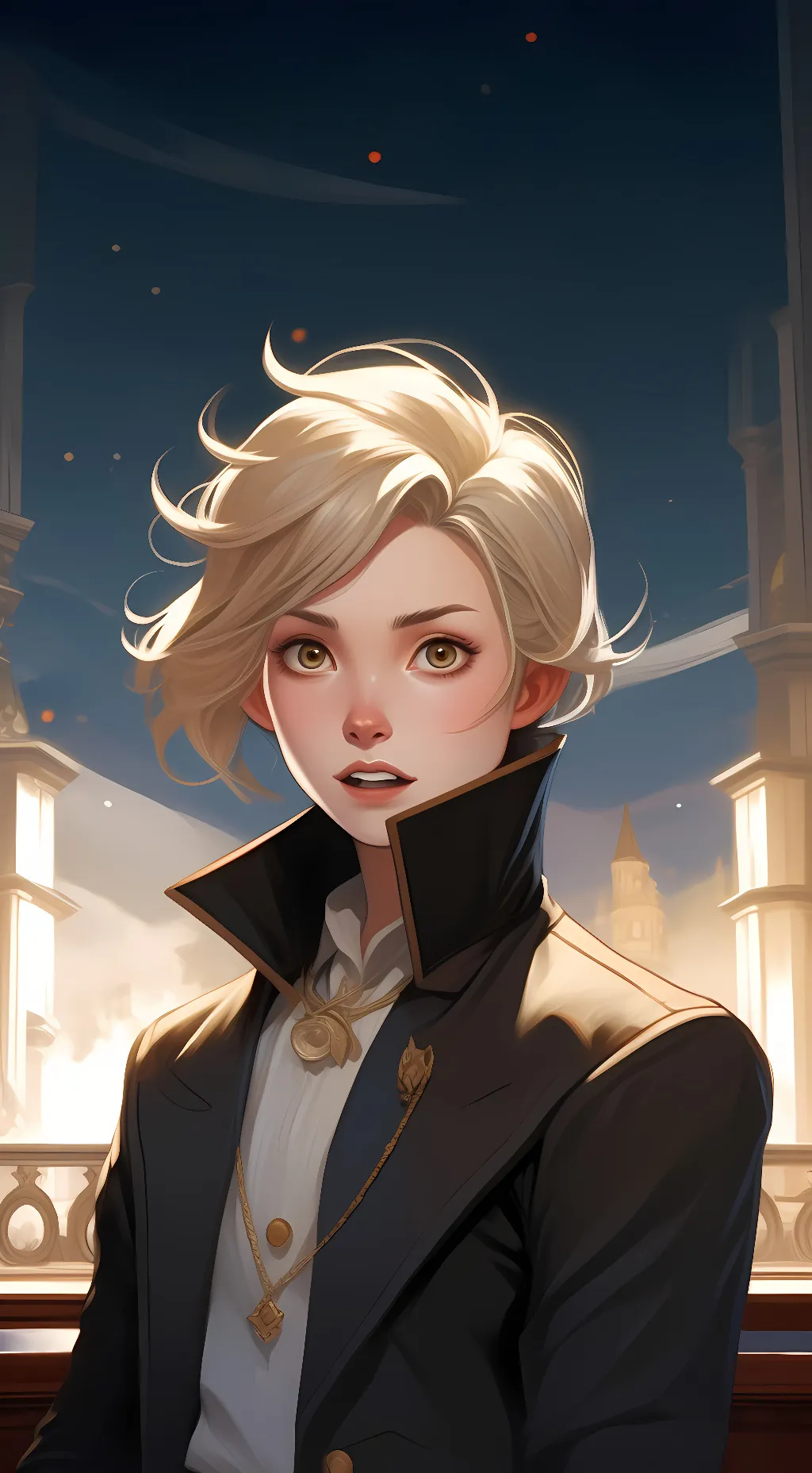 ai character: Sophie Foster background