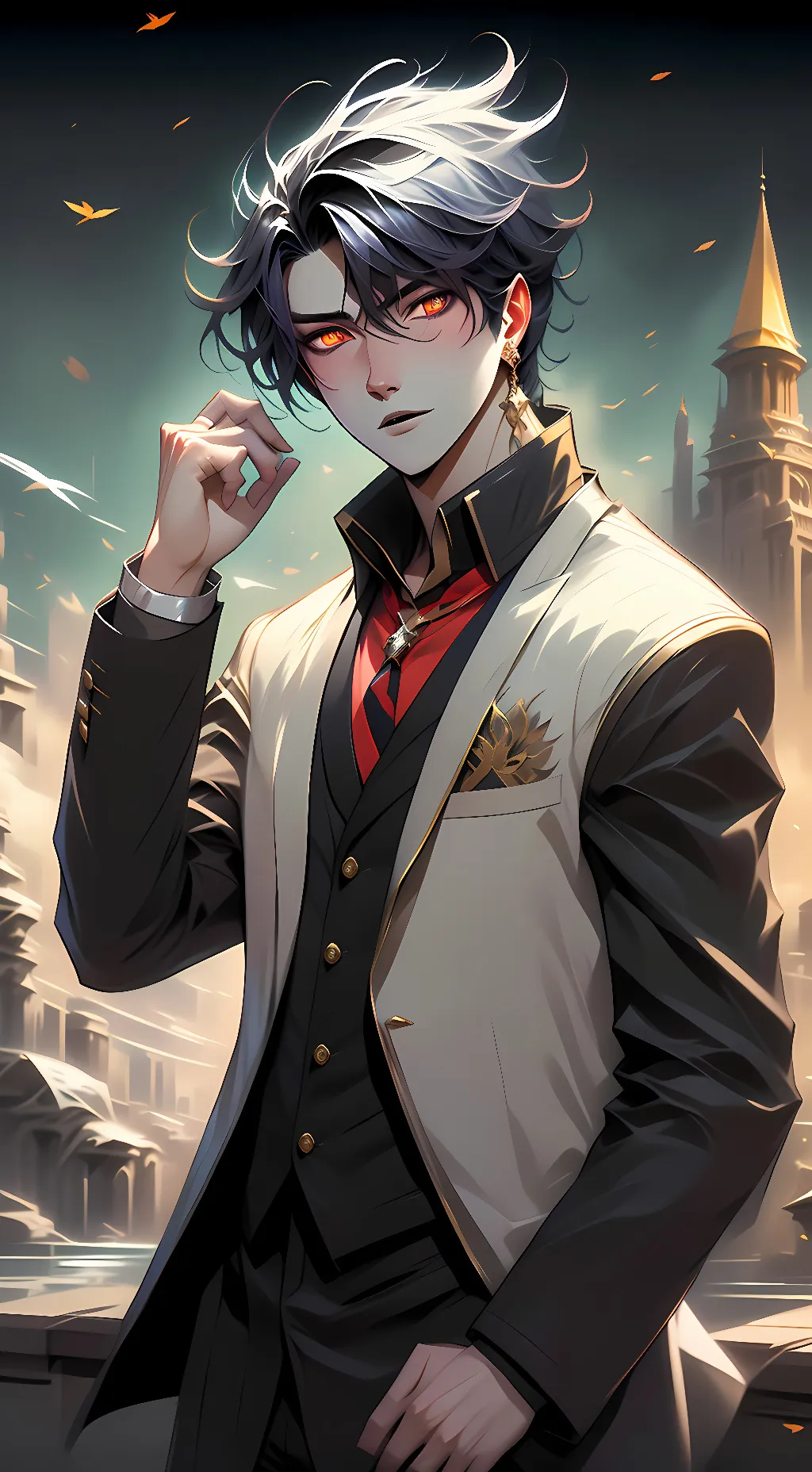 ai character: Andrew  background