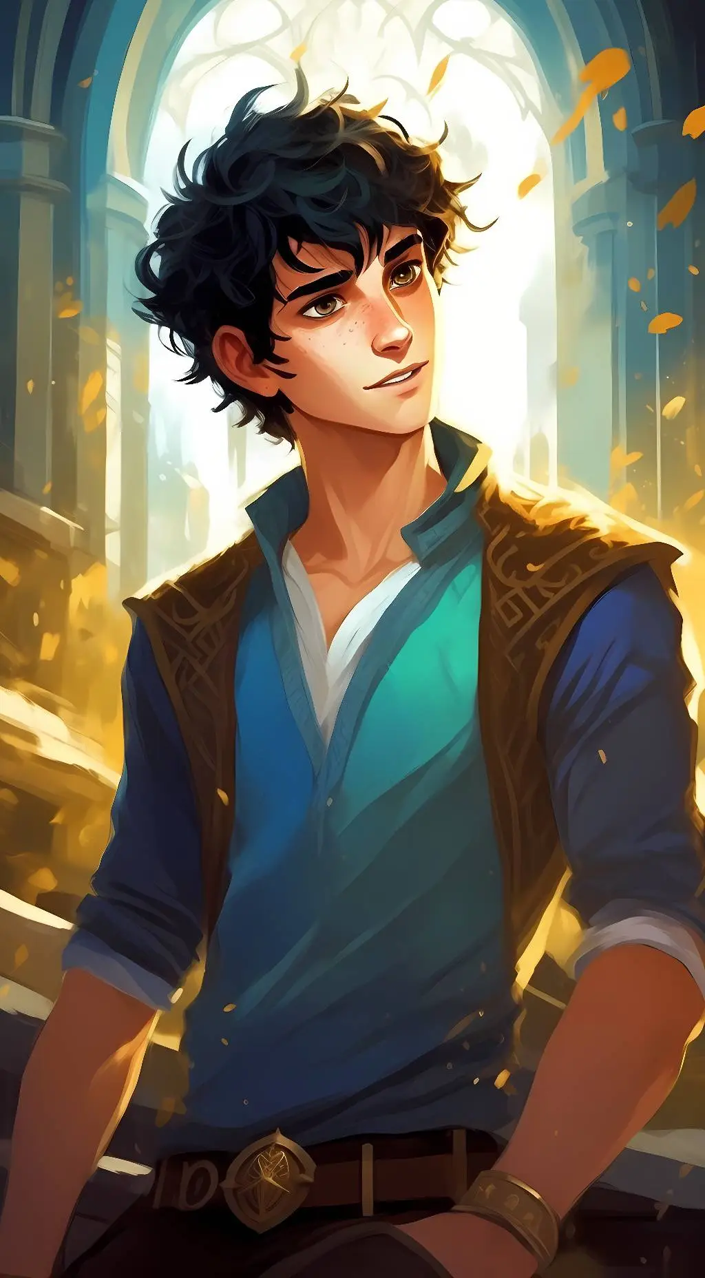 ai character: percyus jackson background