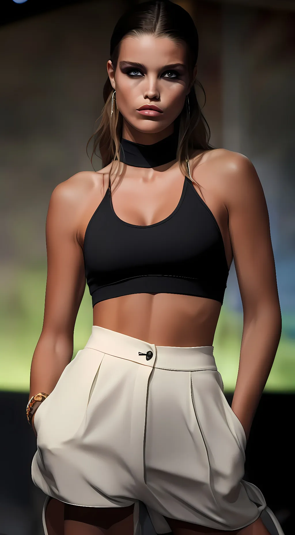 ai character: Tanya ,amu, kate background