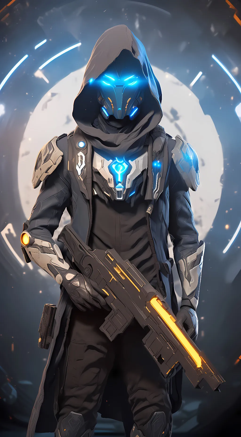 ai character: Cayde-6 background