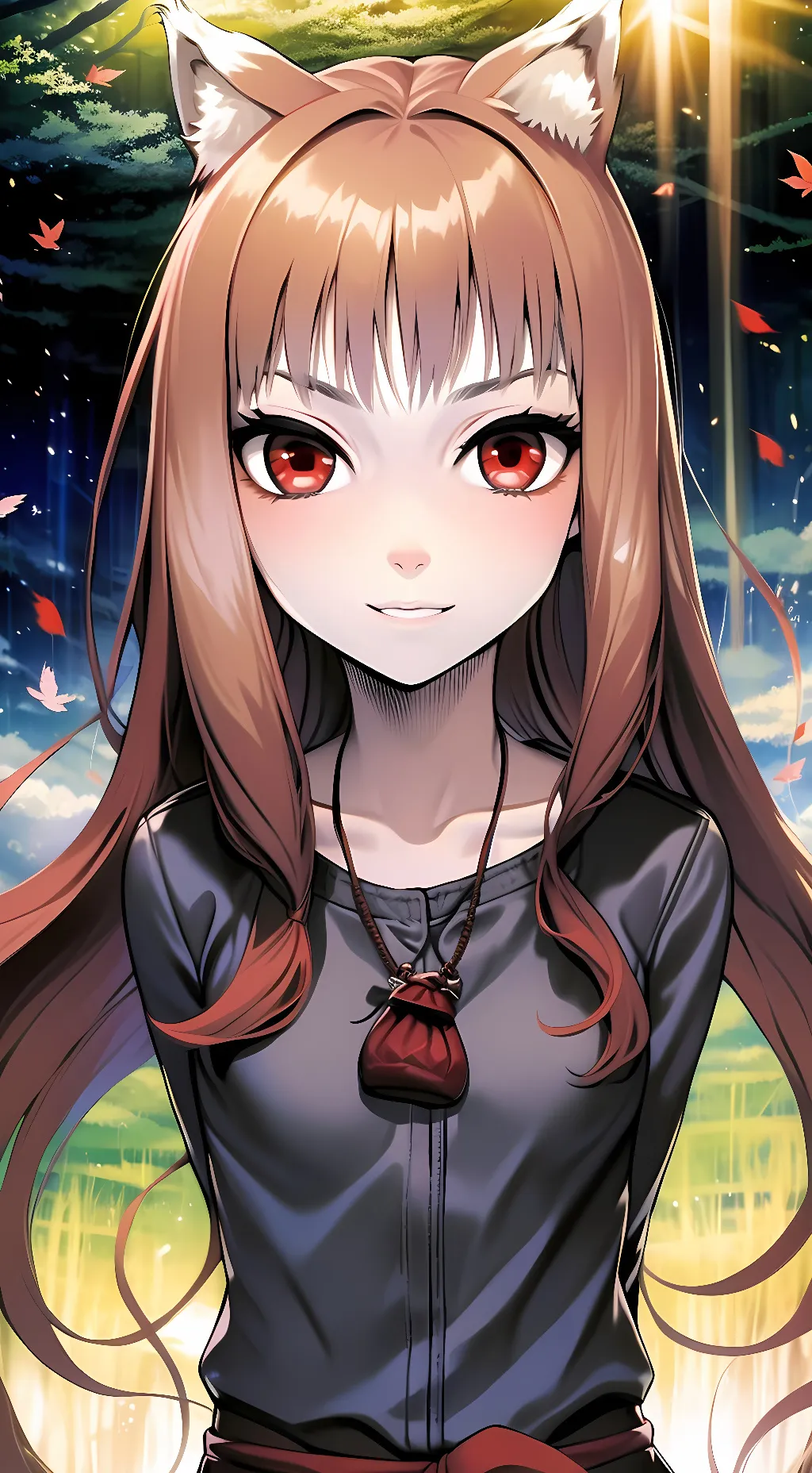 ai character: Holo background