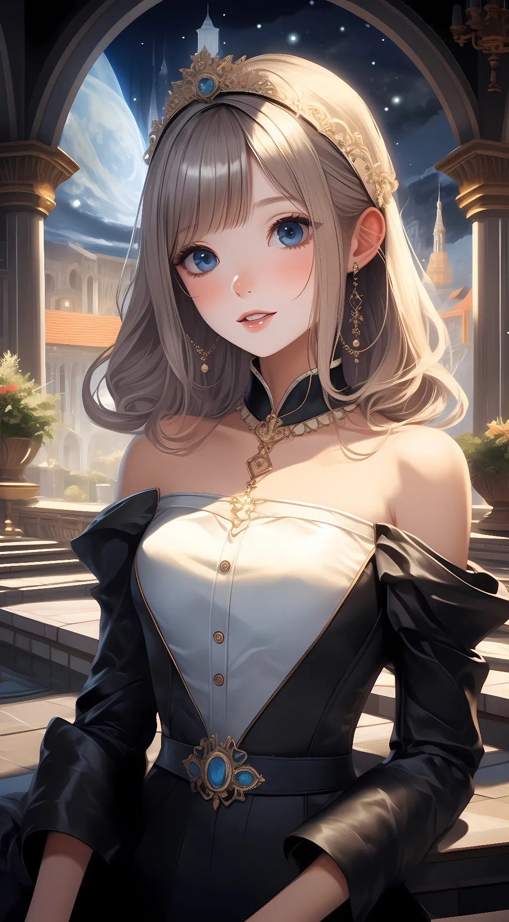 ai character: Lily background