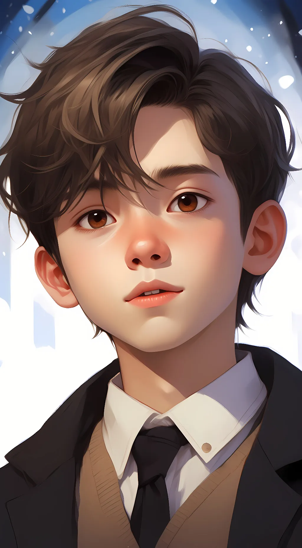 ai character: andrew background
