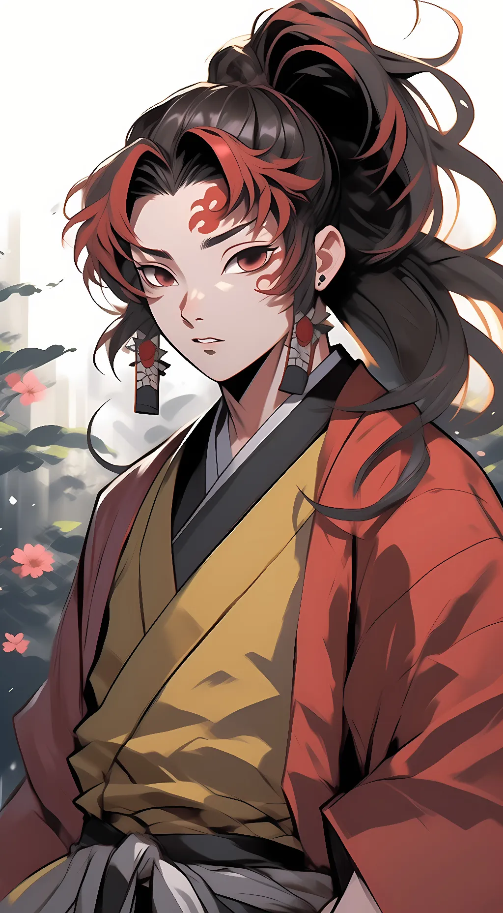 ai character: Yoriichi Tsugikuni background