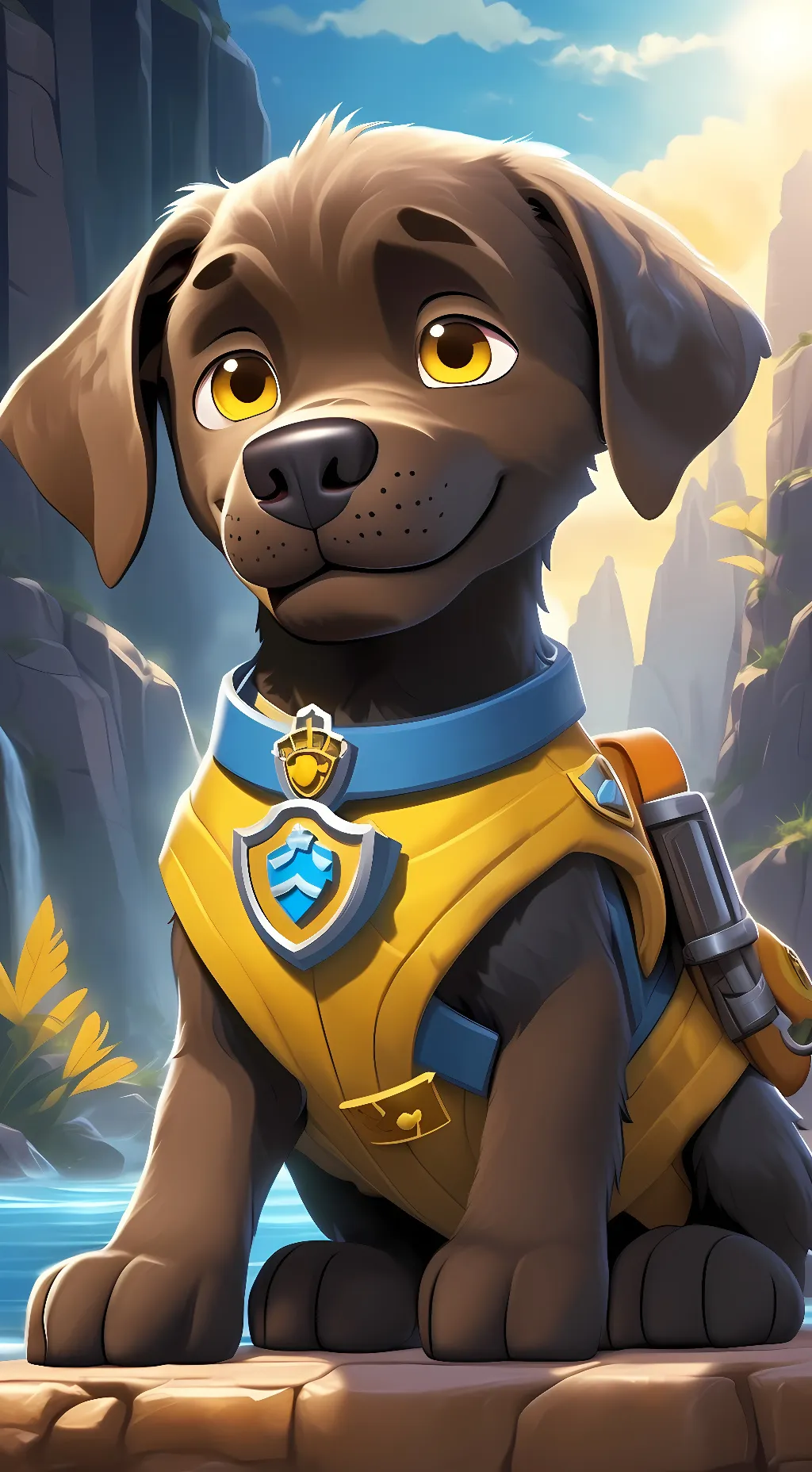 ai character: Zuma background