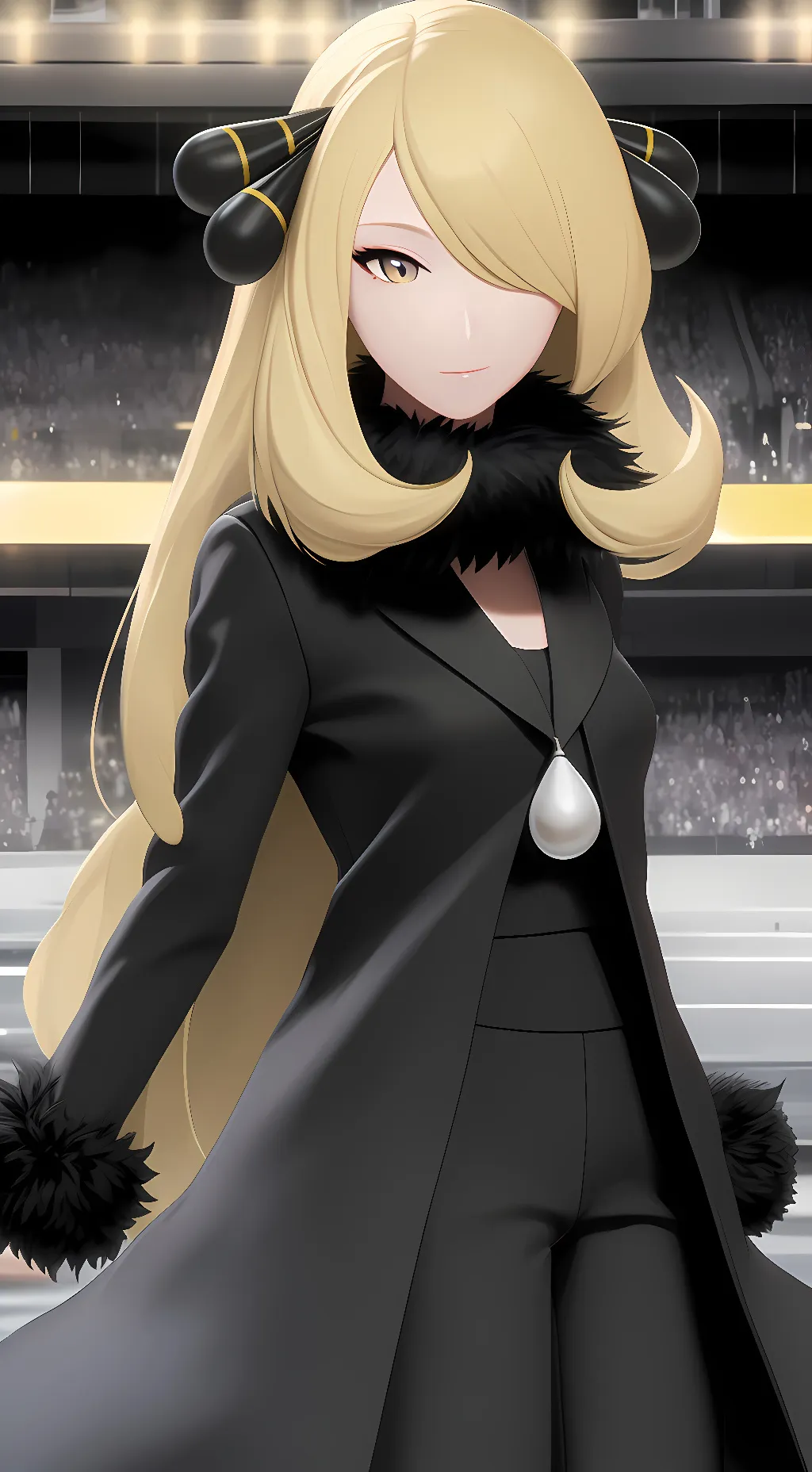 ai character: Cynthia background