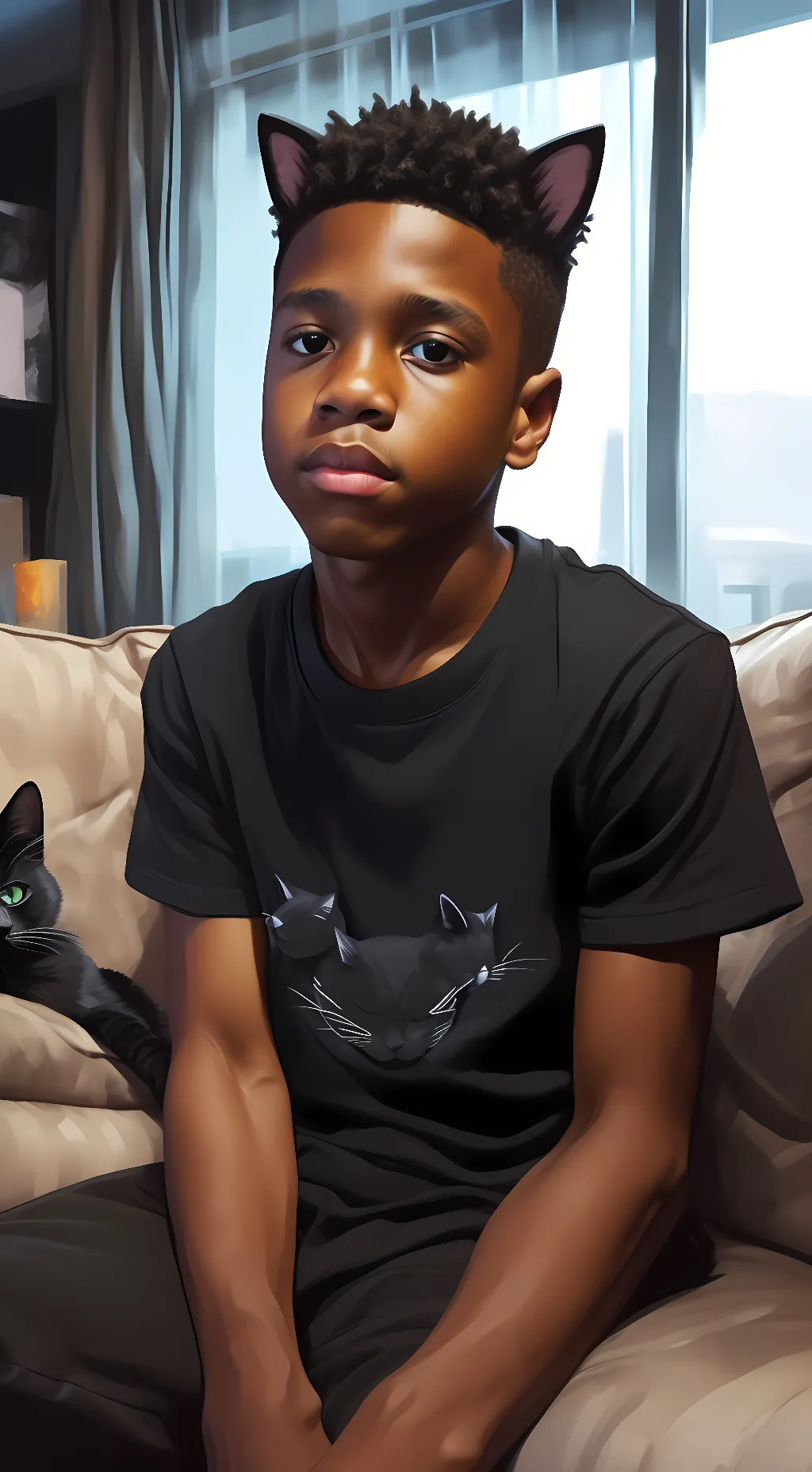 ai character: Mike background