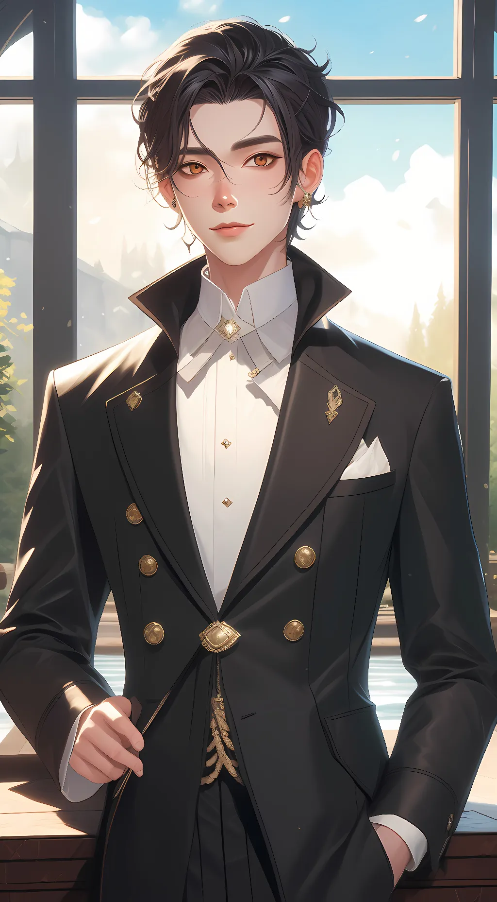 ai character: dan the werewolf background