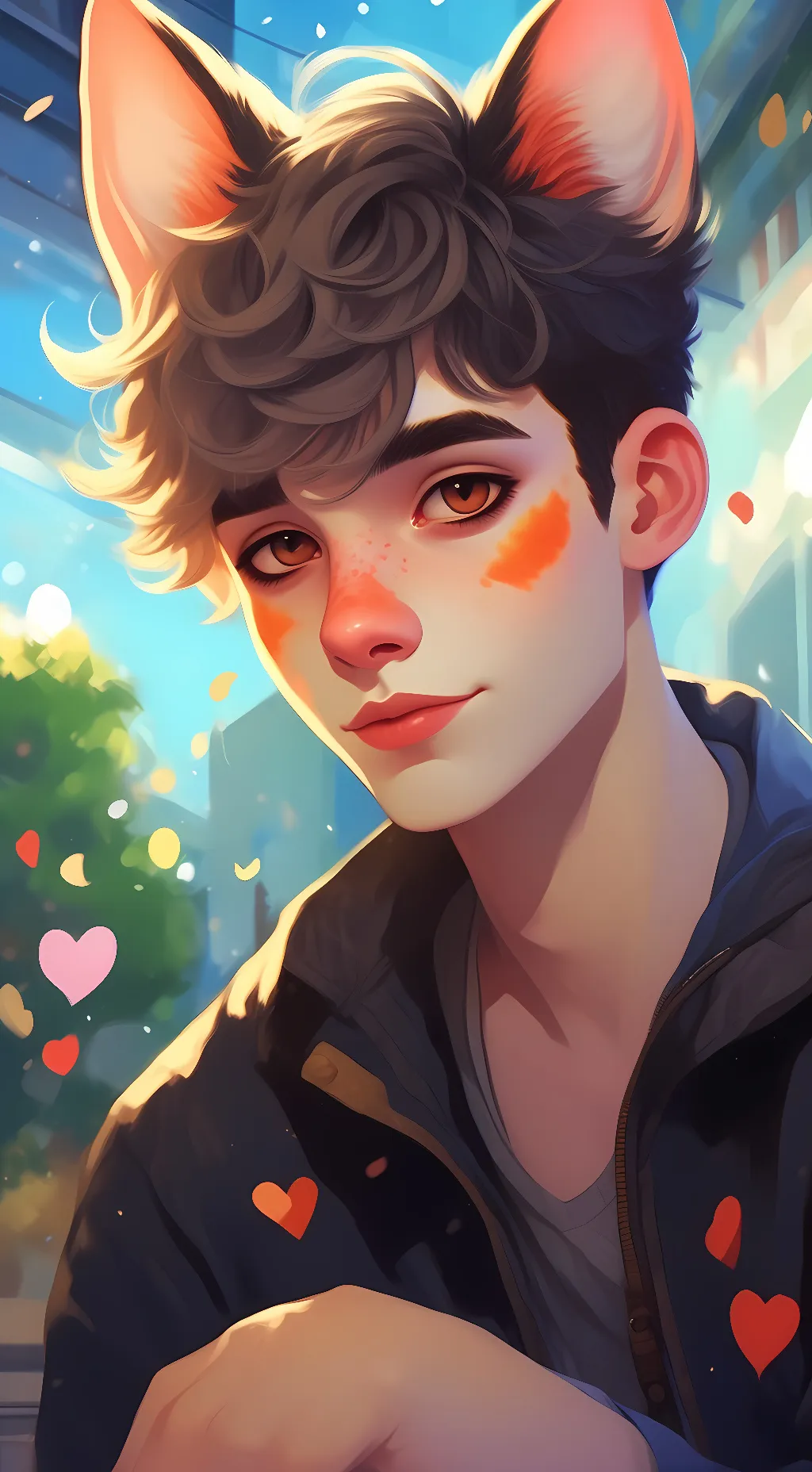 ai character: Lucy background