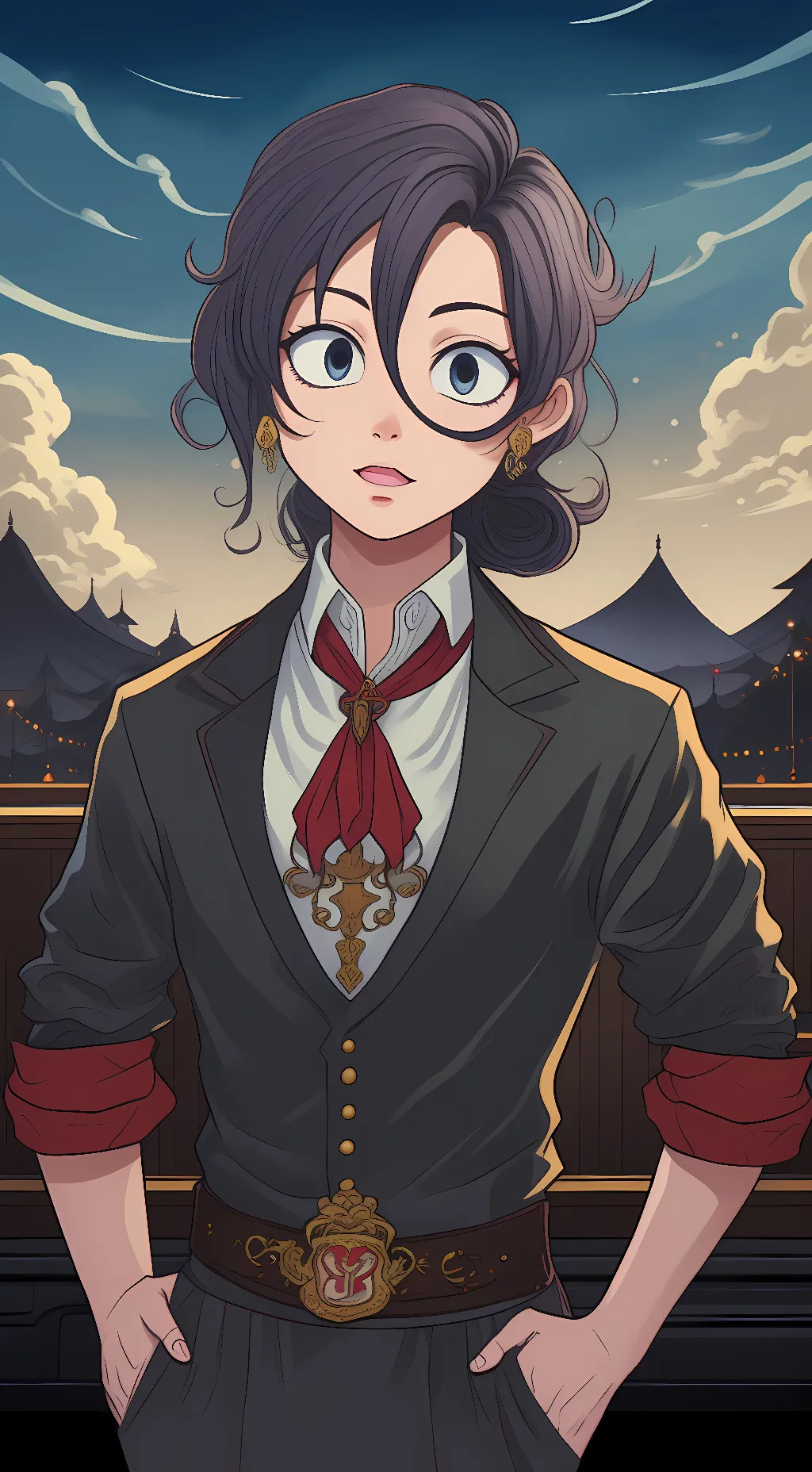 ai character: Kai background