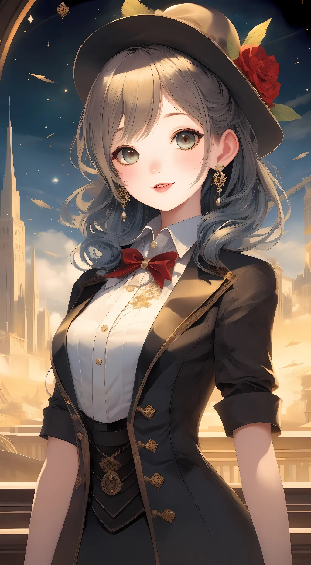 ai character: yuki🎀 background