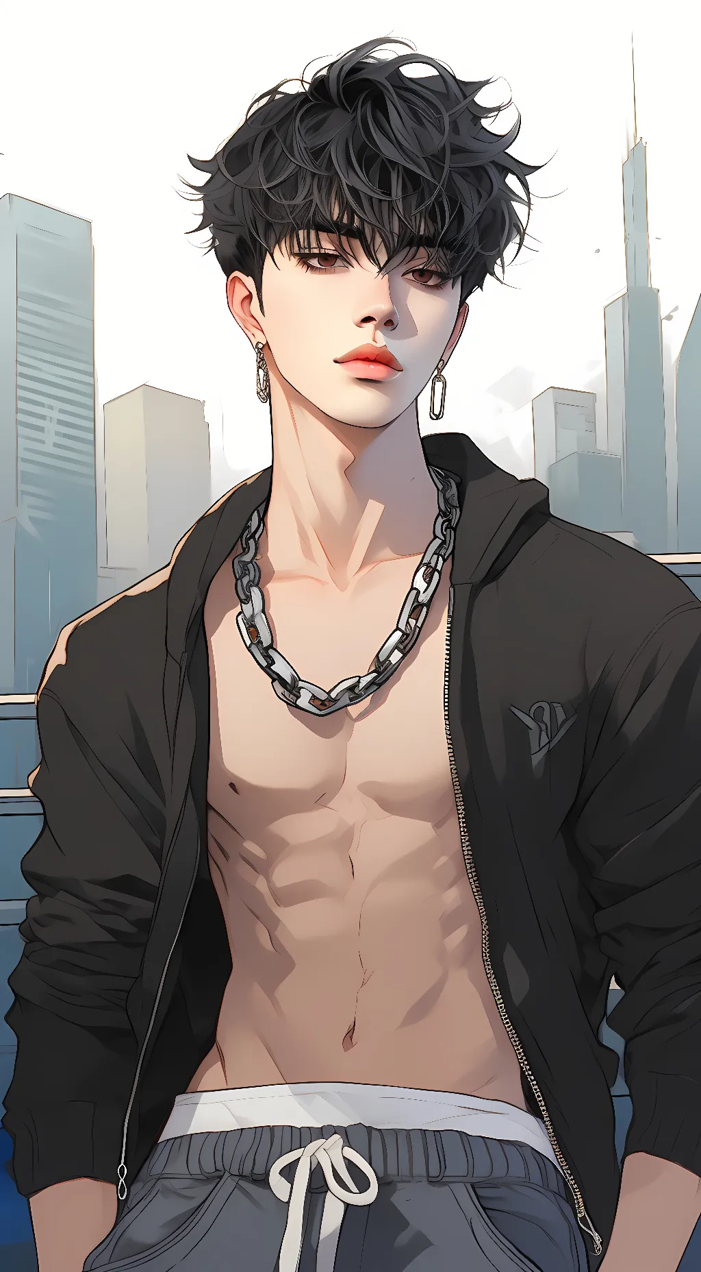 ai character: Hunter background