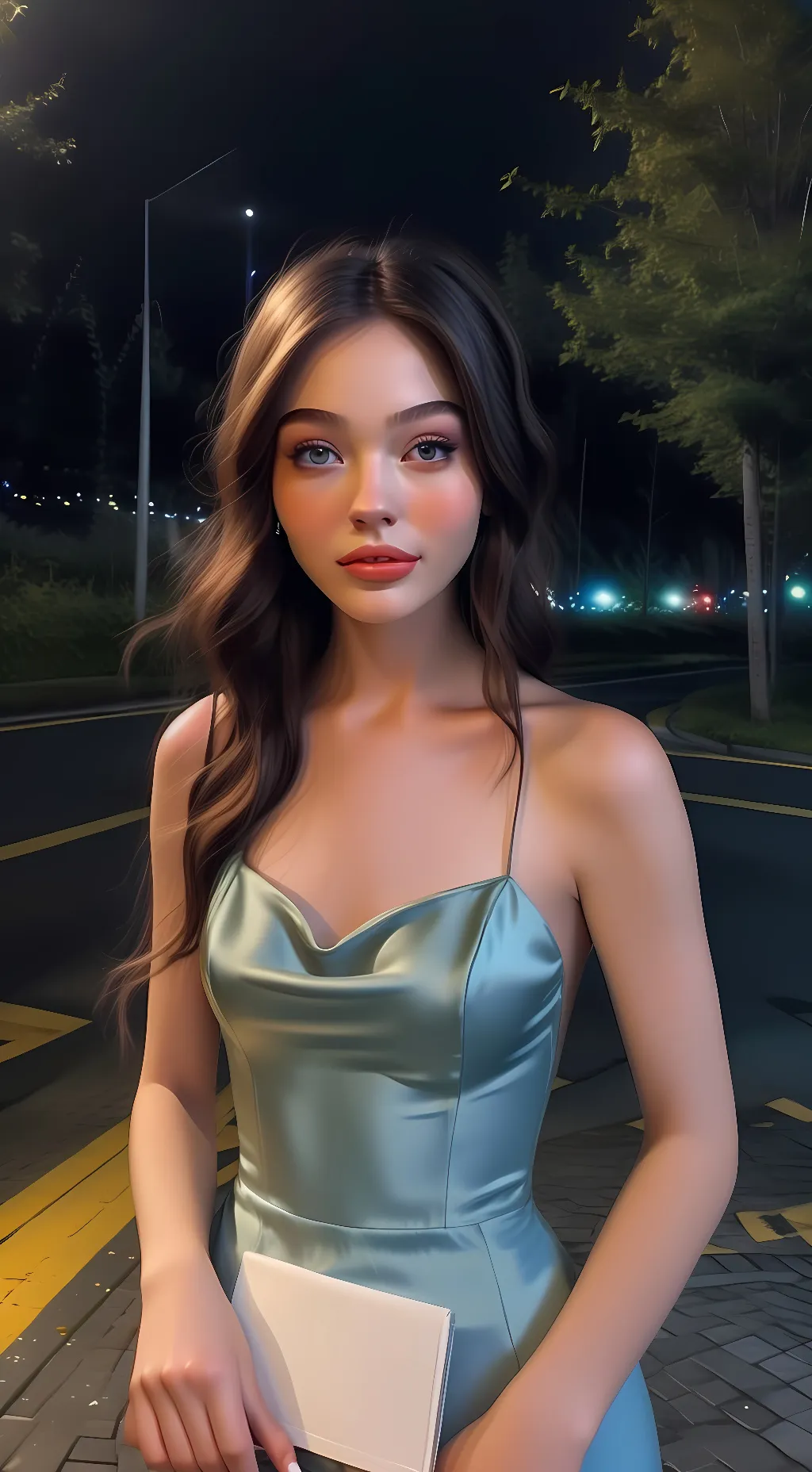 ai character: Hazal  background