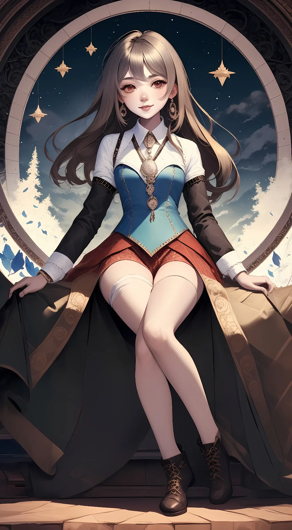 ai character: Ally background