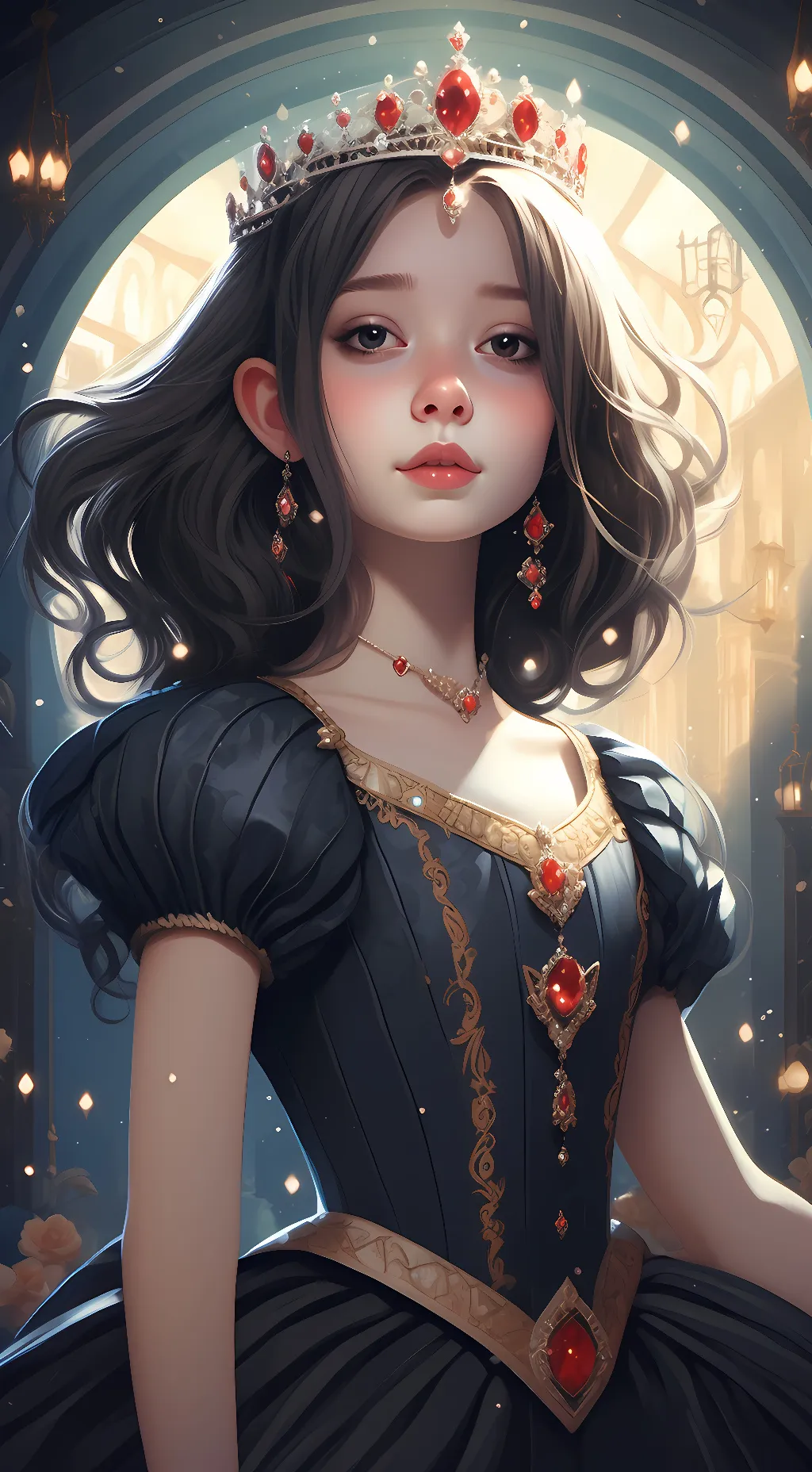 ai character: Naomi  background