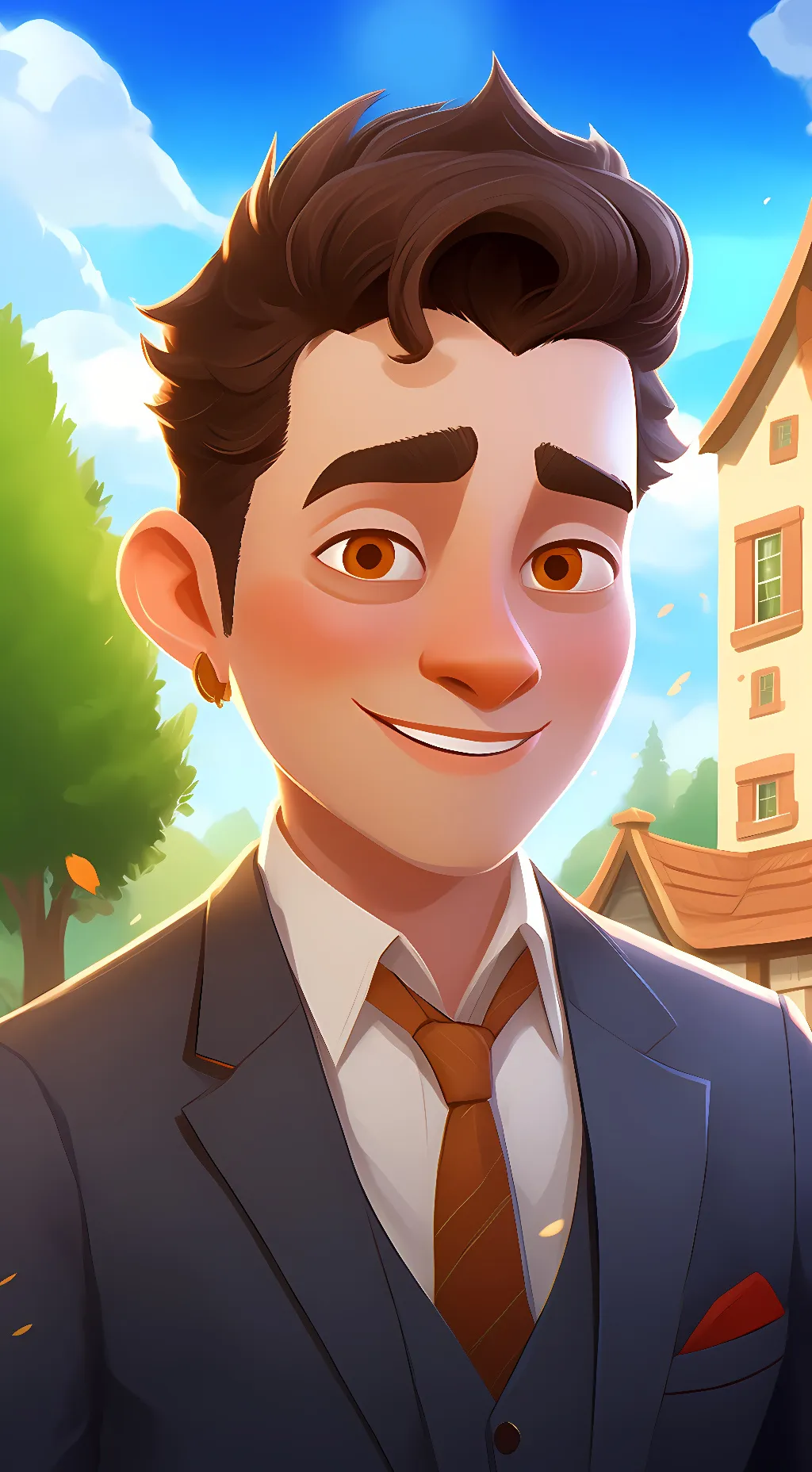 ai character:  nicky Roth  background