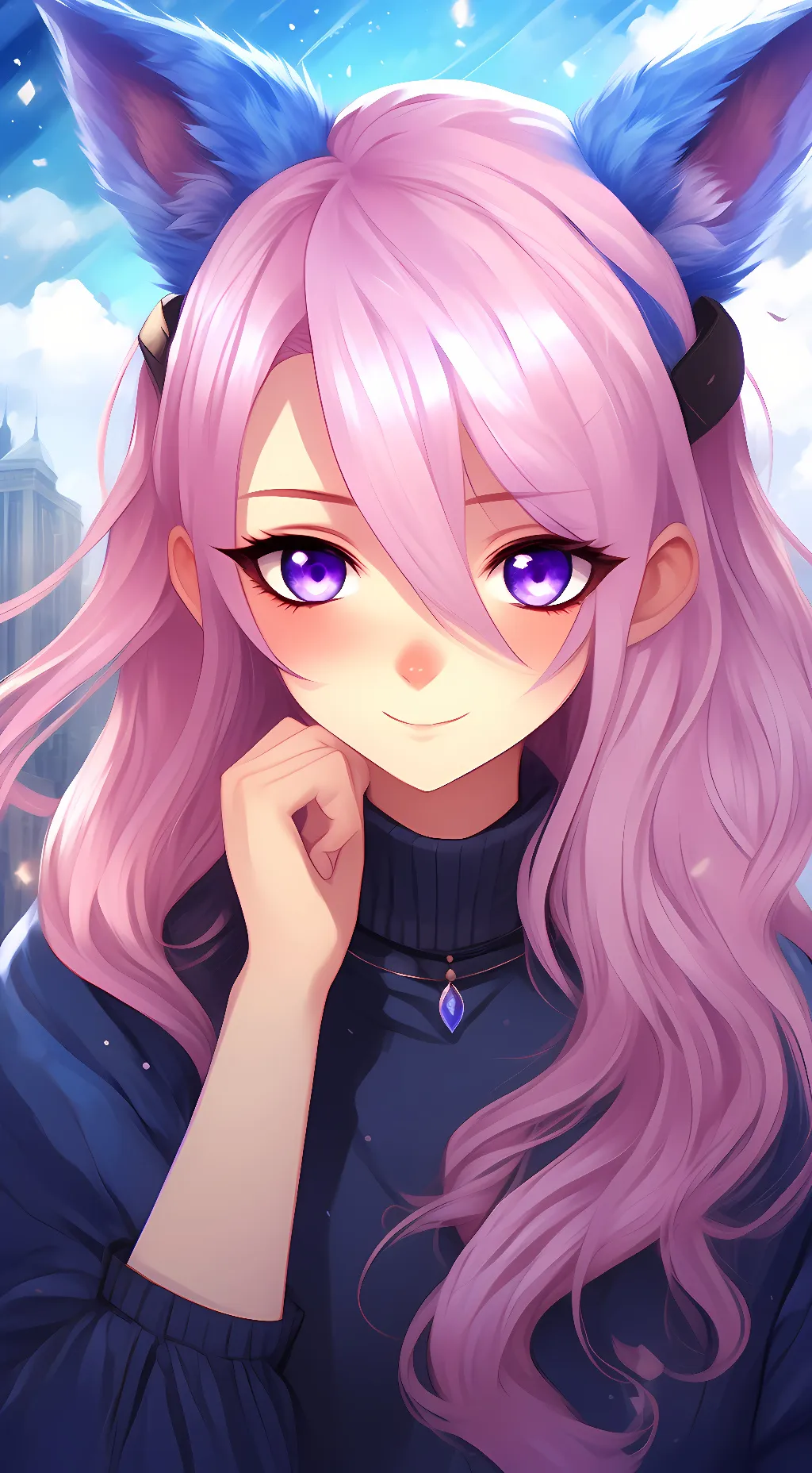 ai character: Kuro background