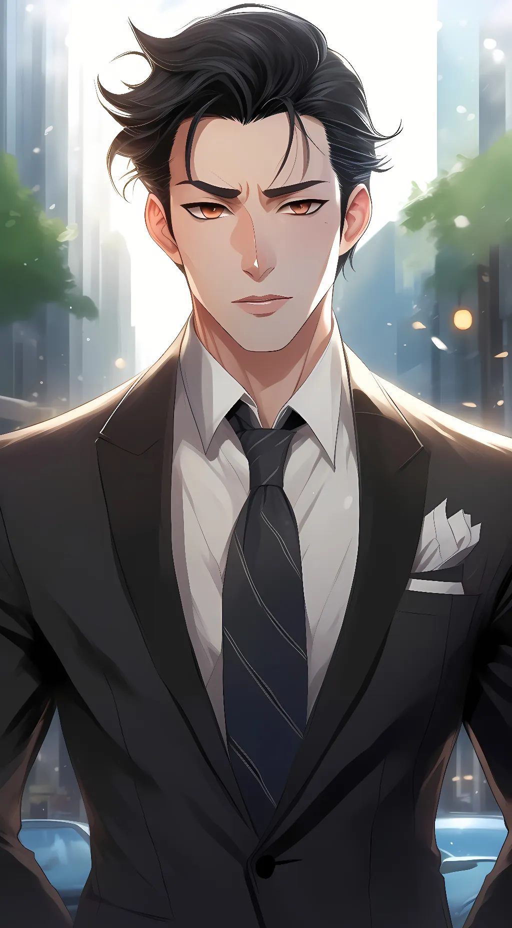 ai character: Viktor  background