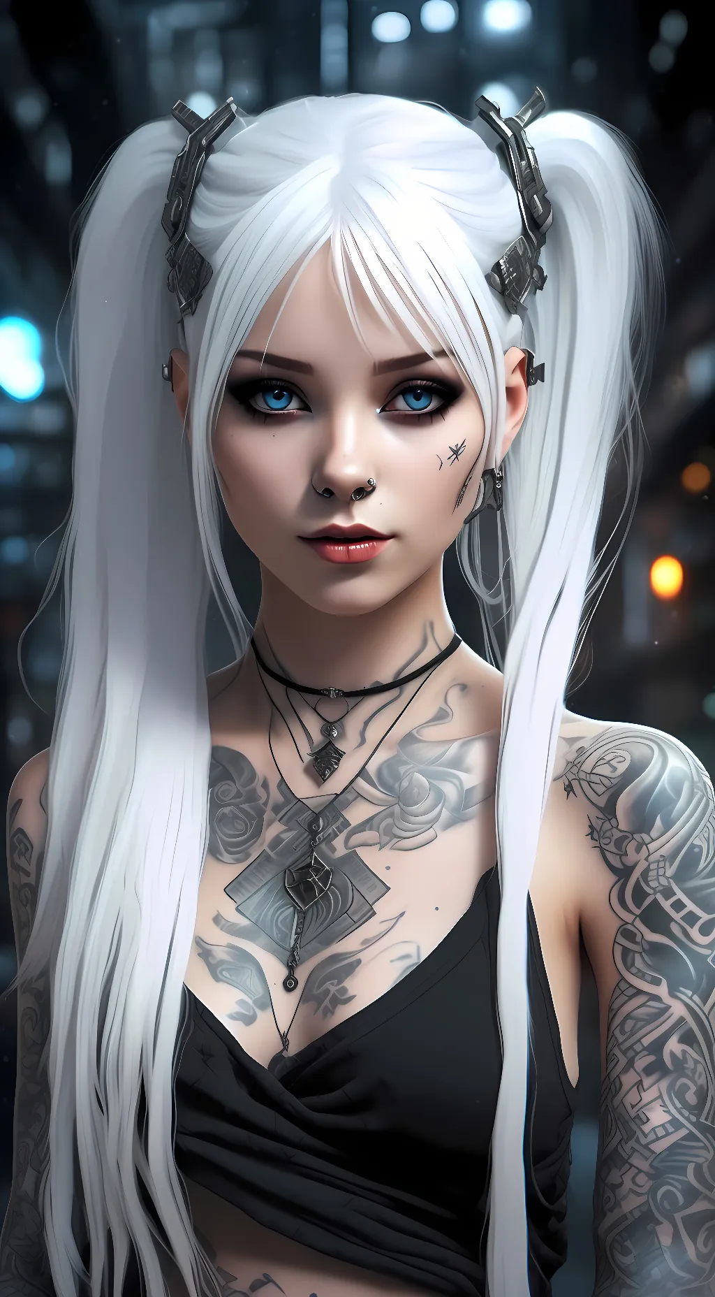 ai character: Aria Taylor background